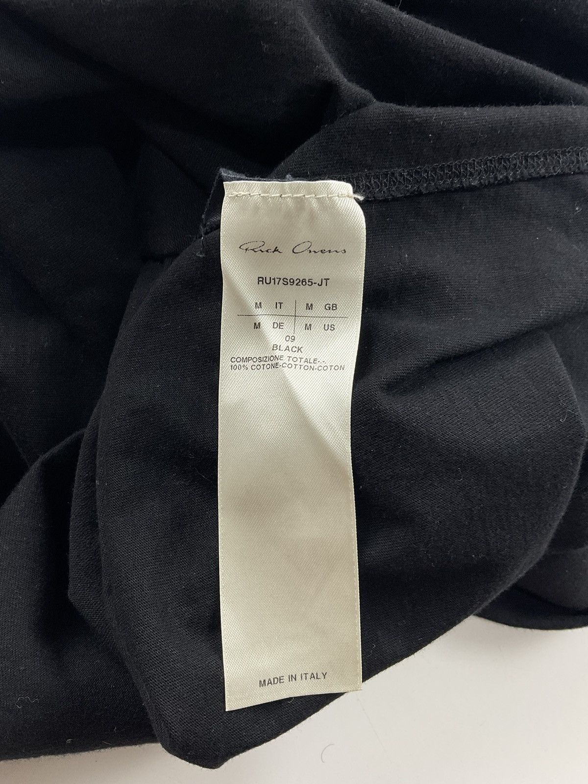 Rick Owens Rick Owens S/S'17 Walrus Tee Size US M / EU 48-50 / 2 - 6 Thumbnail