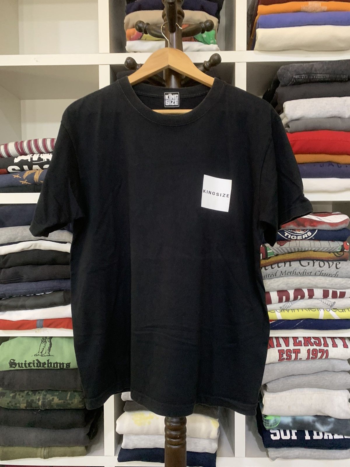 Japanese Brand × Vintage Vintage King Size Tee Size US XL / EU 56 / 4 - 1 Thumbnail