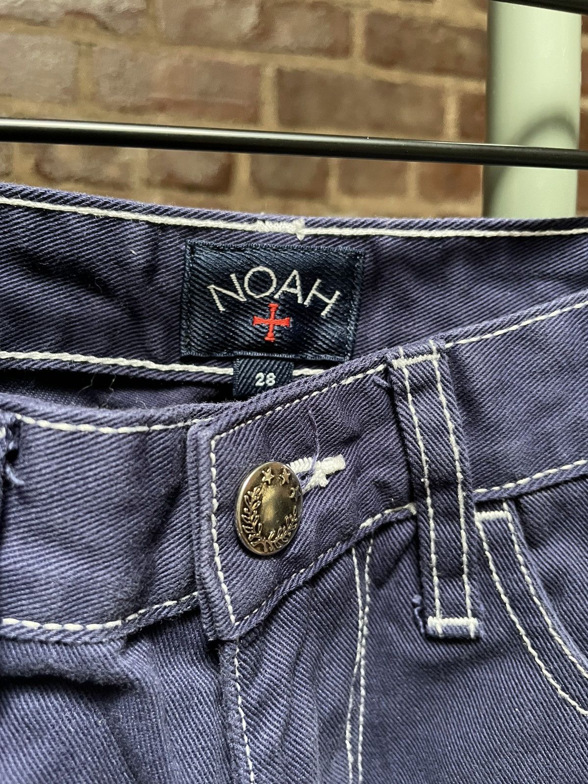 Noah NOAH Contrast Stitch Work Jeans Size US 28 / EU 44 - 3 Thumbnail