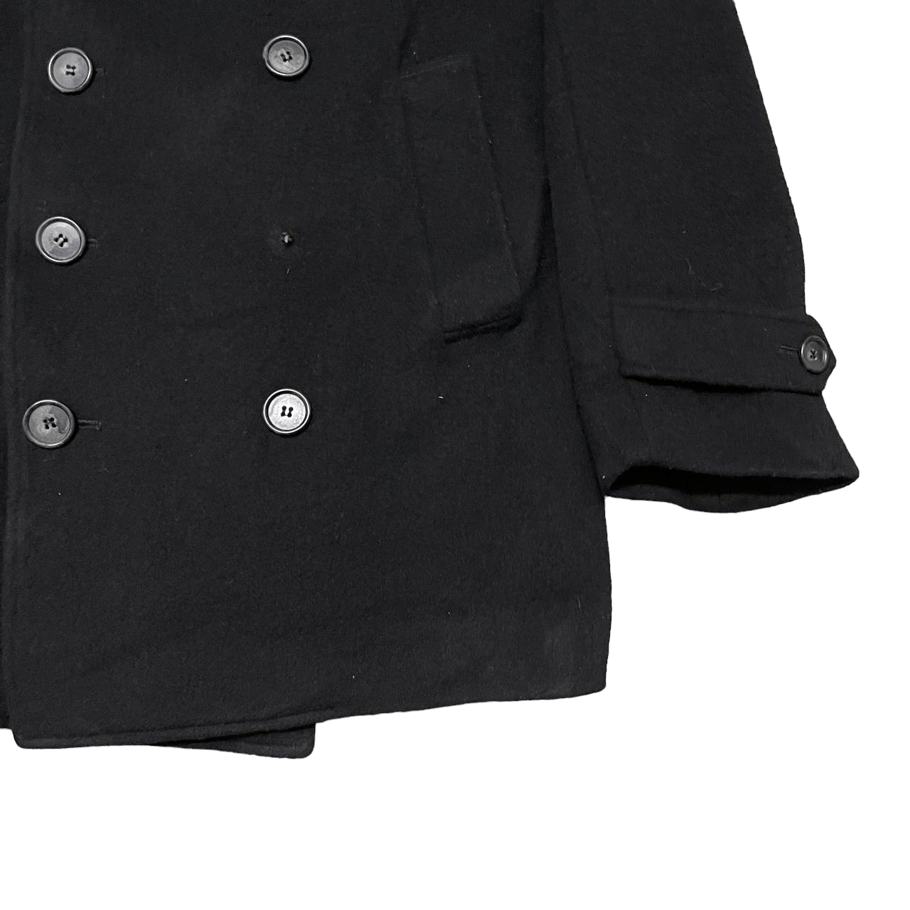 Polo Ralph Lauren Vintage Polo Ralph Lauren Wool Peacoat Double Breasted Size US M / EU 48-50 / 2 - 5 Thumbnail