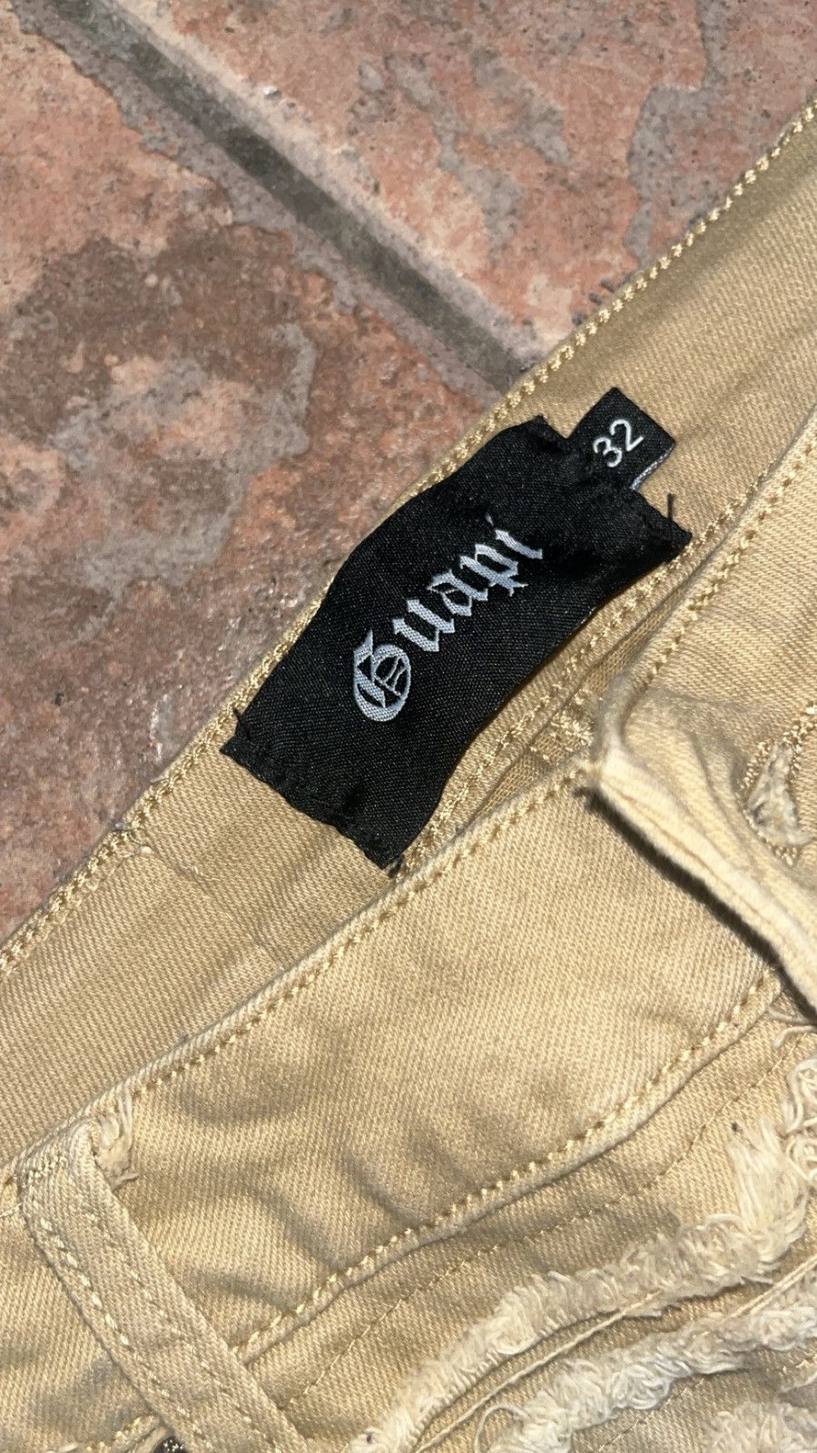 GUAPI Guapi Jeans Distressed Ripped Limited Edition Denim Pants Size US 32 / EU 48 - 2 Thumbnail