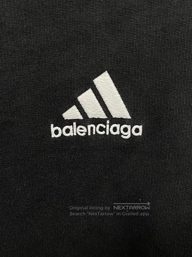 Balenciaga Balenciaga Black and Red Patchwork Hoodie Size US M / EU 48-50 / 2 - 3 Thumbnail
