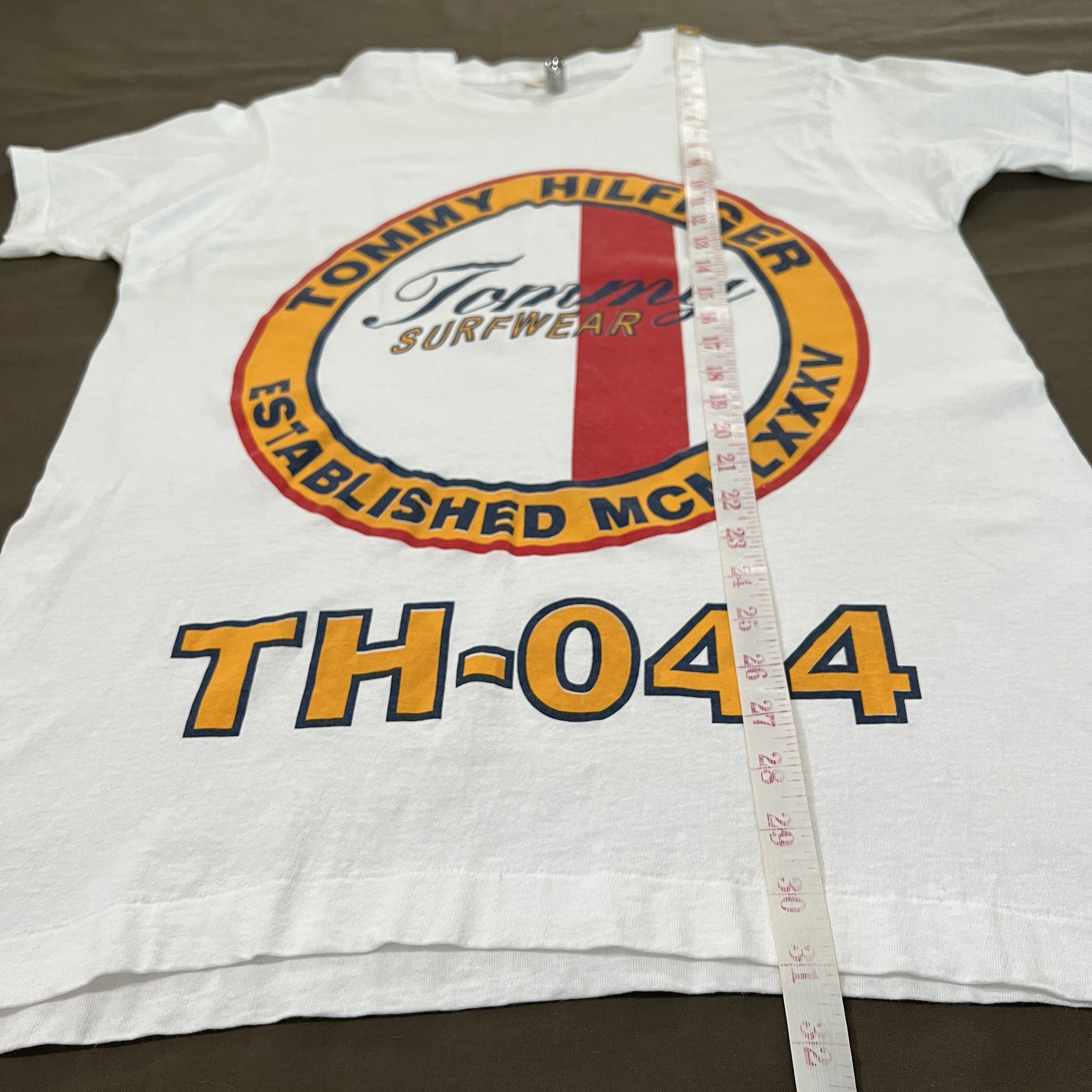 Vintage Vintage 80s Tommy surfwear graphic streetwear Single Stitch Size US XL / EU 56 / 4 - 7 Thumbnail
