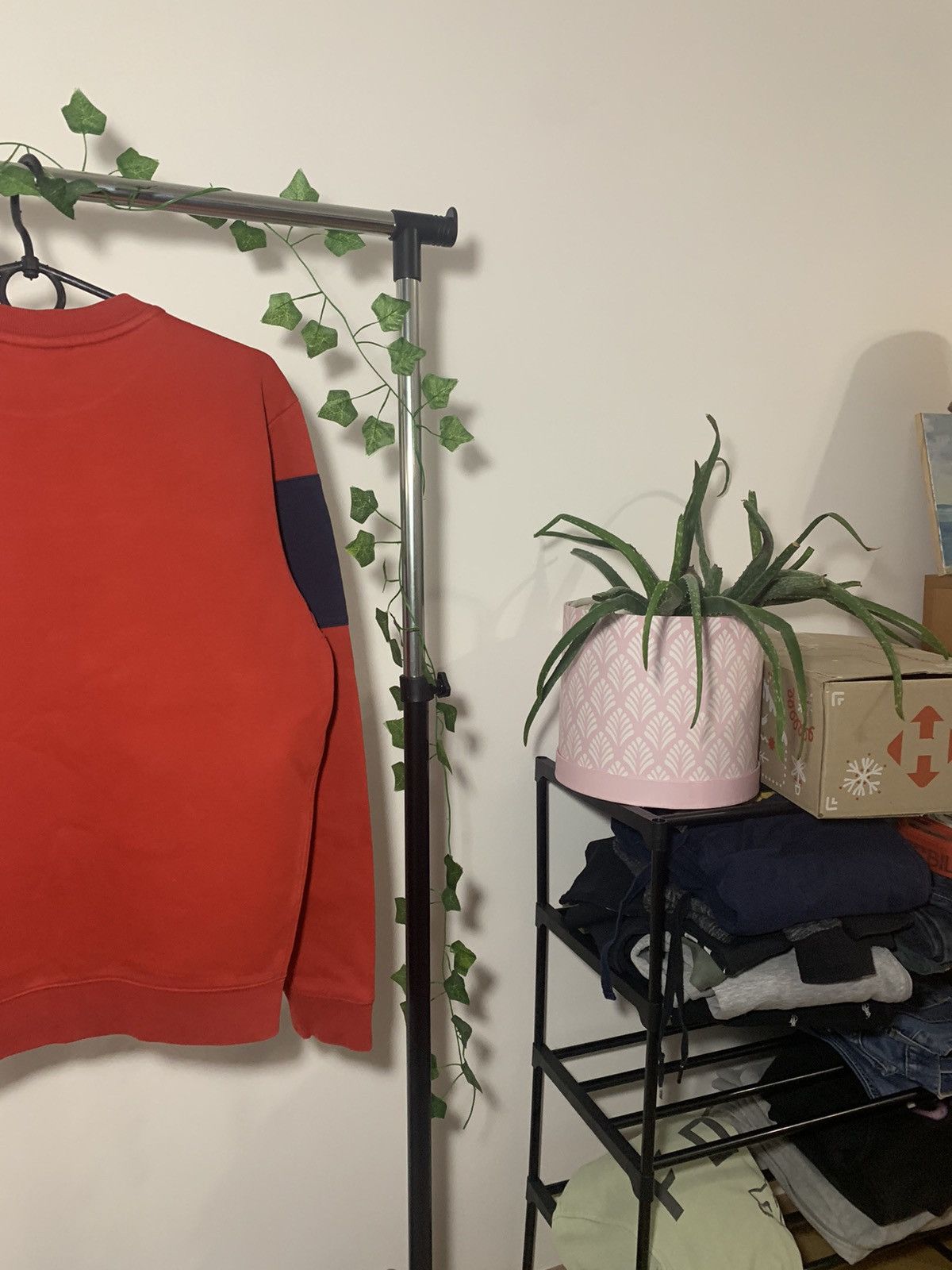 Lacoste × Vintage Vintage Hoodie Lacoste Size US S / EU 44-46 / 1 - 7 Thumbnail