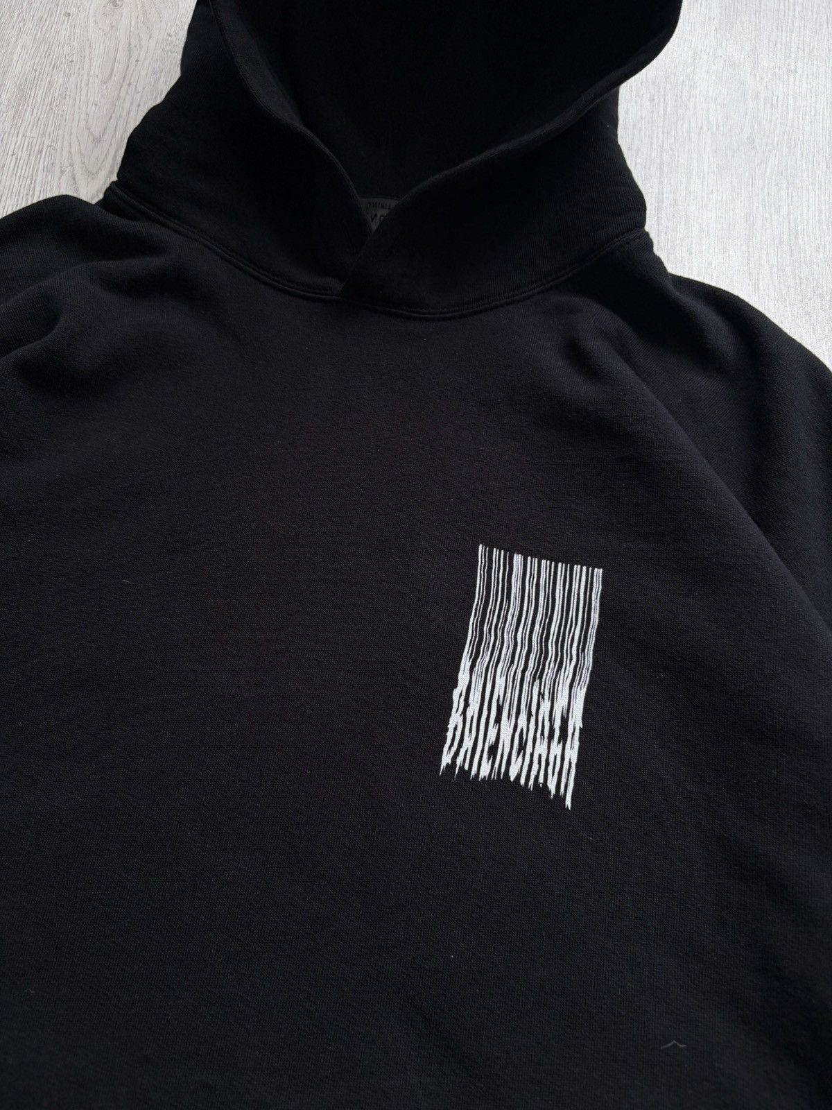 Balenciaga Oversize Balenciaga Barcode Hoodie Size US L / EU 52-54 / 3 - 3 Thumbnail
