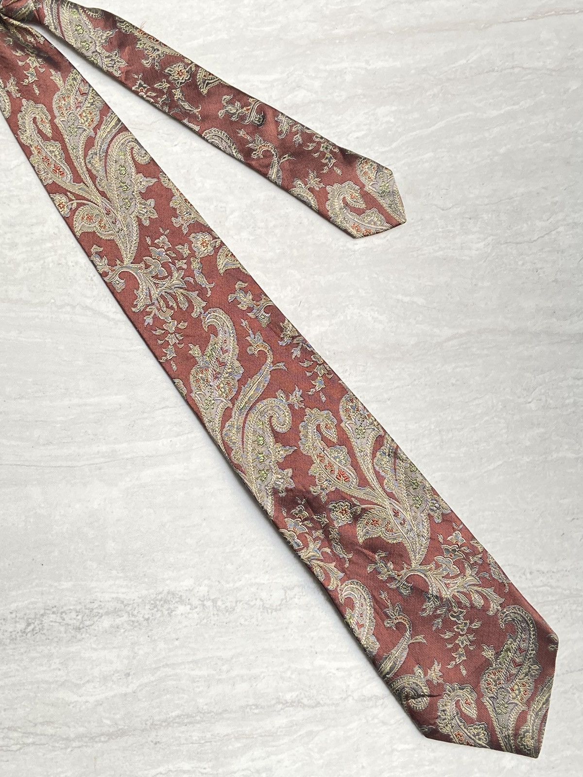 Yves Saint Laurent Yves Saint Laurent Motive Tie Size ONE SIZE - 10 Thumbnail