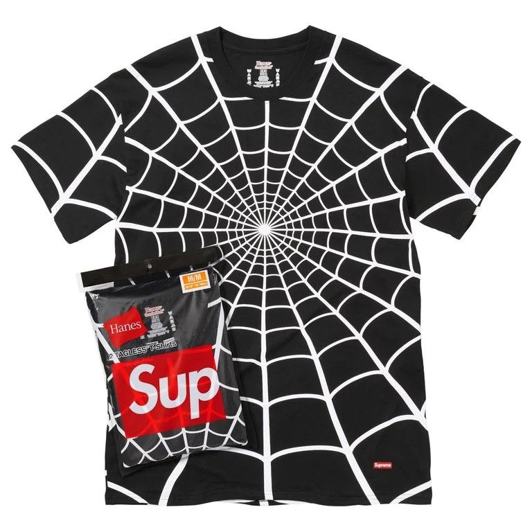 Supreme Supreme Spiderman Tee Black | Grailed
