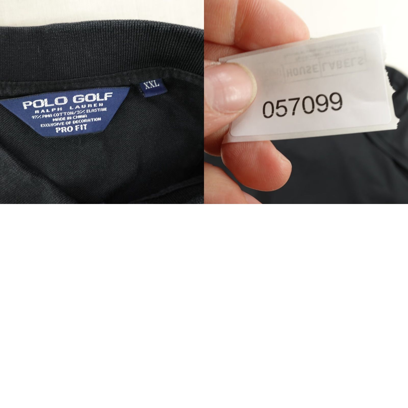 Polo Ralph Lauren VINTAGE Polo Ralph Lauren Polo Golf Shirt Mens 2XL Black Short Sleeve Knit Polo Shirt Regular Fit 2XL Mens Golf Logo Pro Fit Size US XXL / EU 58 / 5 - 8 Thumbnail