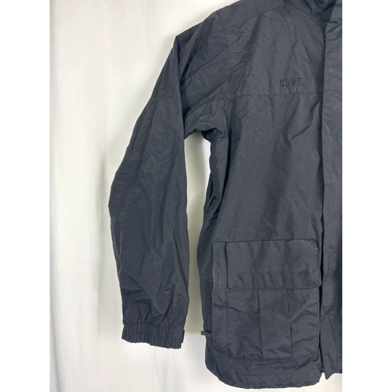 Vintage Columbia Jacket men's S black waterproof breathable full zip convert board Size US S / EU 44-46 / 1 - 2 Thumbnail