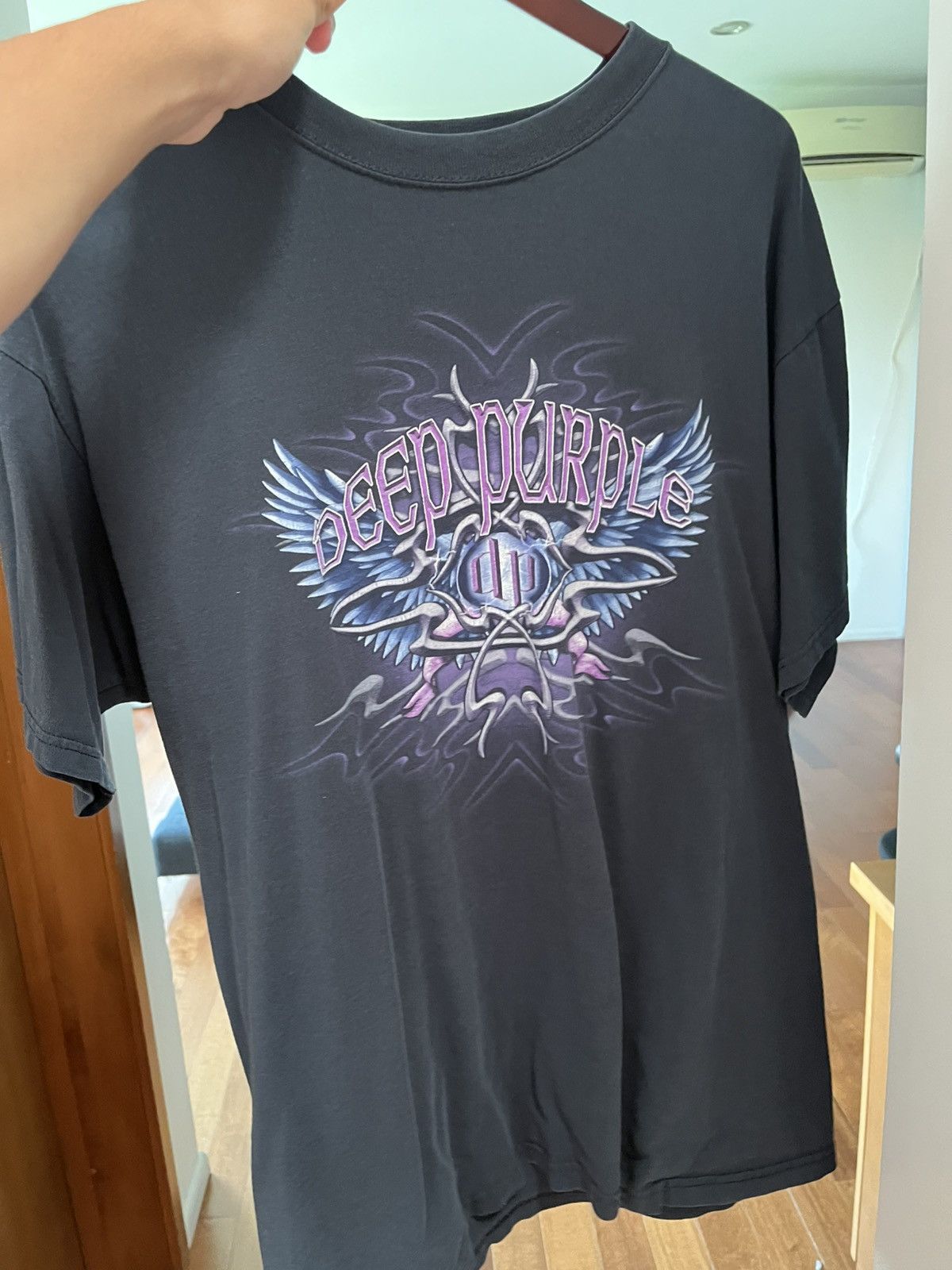 Vintage deep purple vintage tee Size US L / EU 52-54 / 3 - 3 Thumbnail