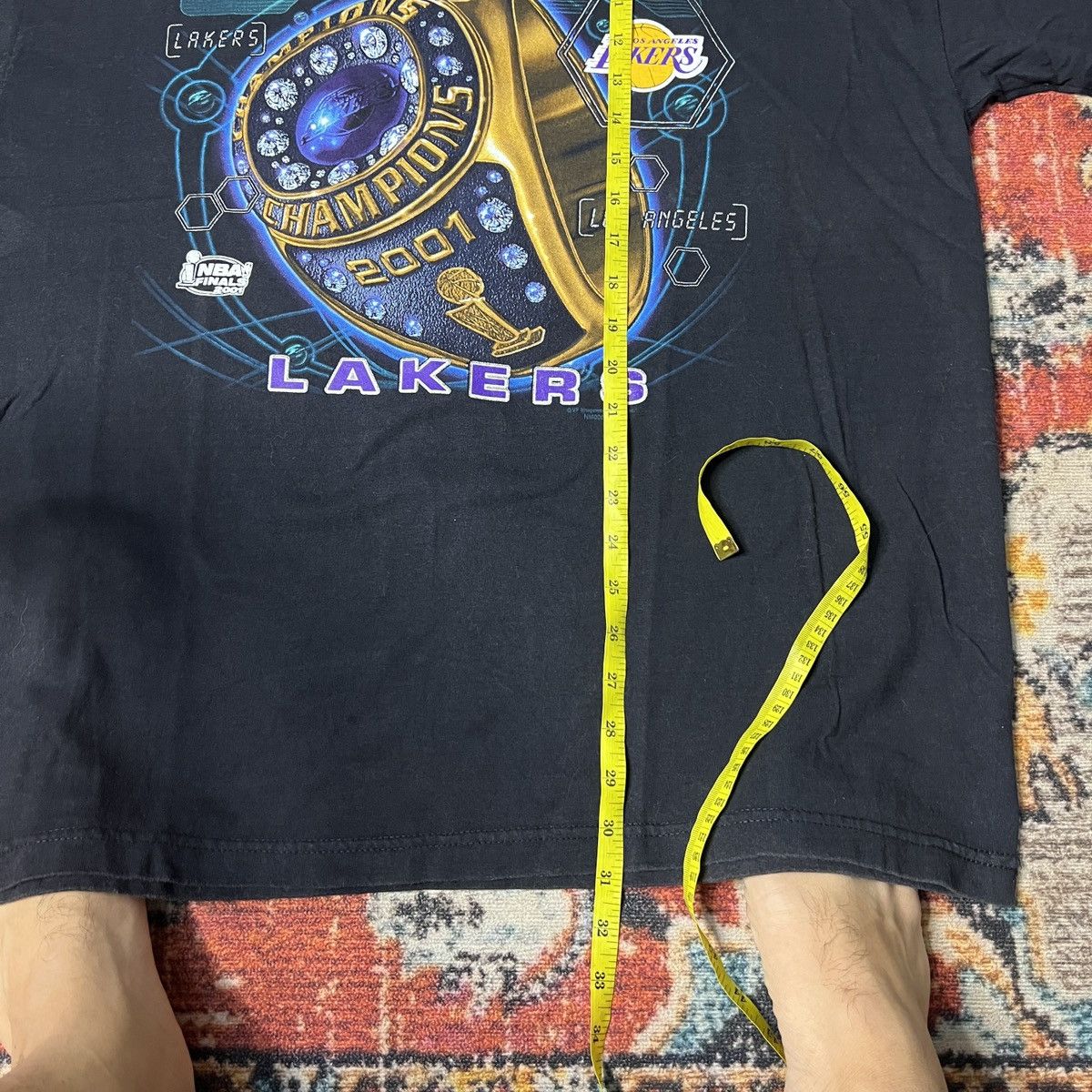 Vintage Vintage LA Lakers NBA Champion Ring 2001 Size US XL / EU 56 / 4 - 9 Thumbnail