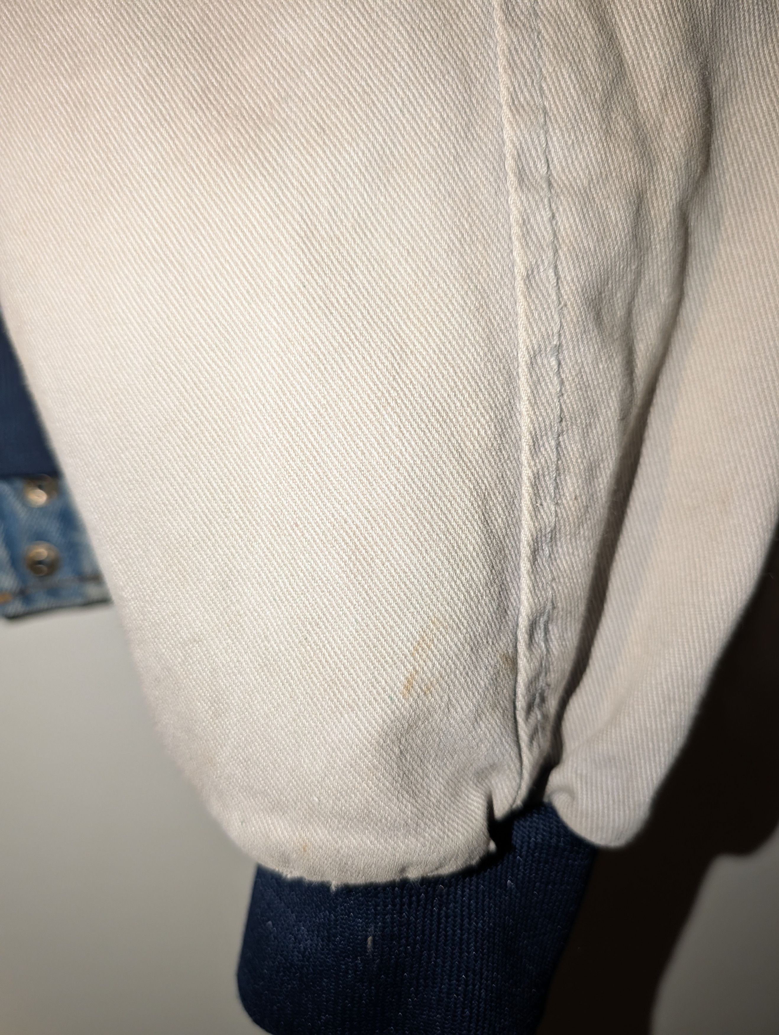 NCAA Vintage Penn State Jacket Denim Bomber Admit Nittany Lion Size US XL / EU 56 / 4 - 6 Thumbnail