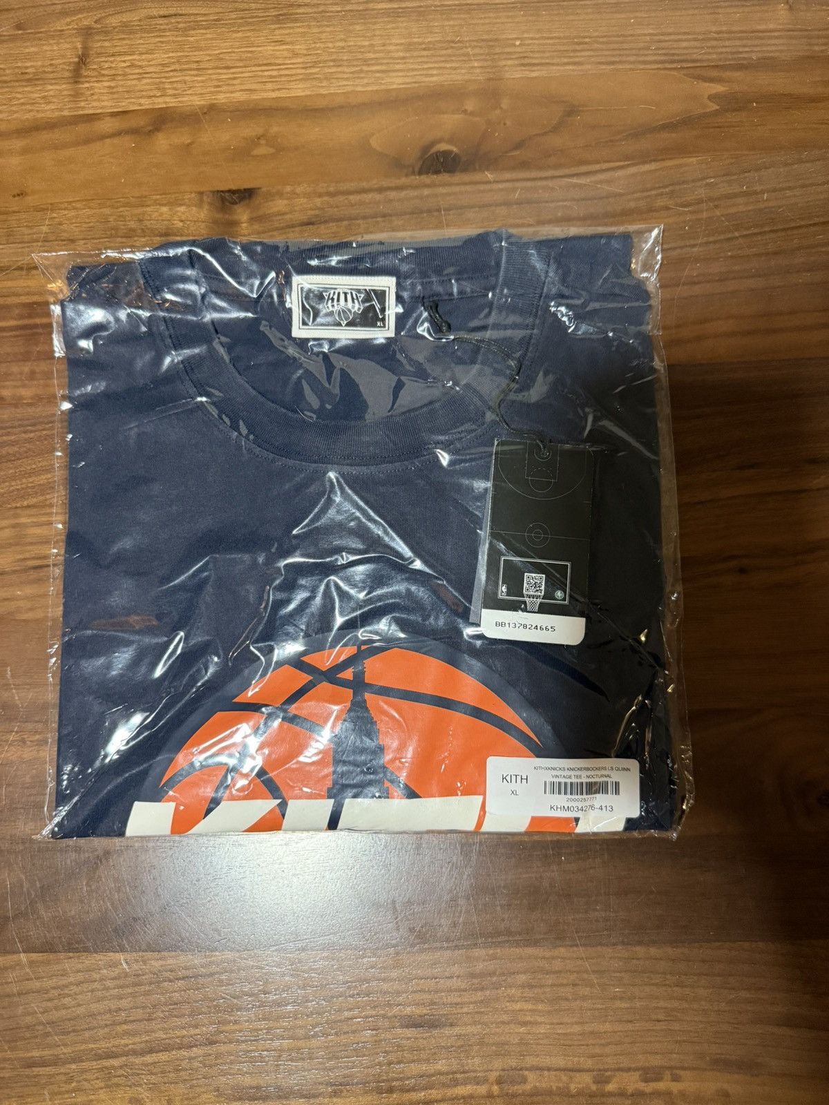 Kith Kith Knicks Knickerbockers Long Sleeve Quinn Vintage Tee XL Size US XL / EU 56 / 4 - 8 Thumbnail
