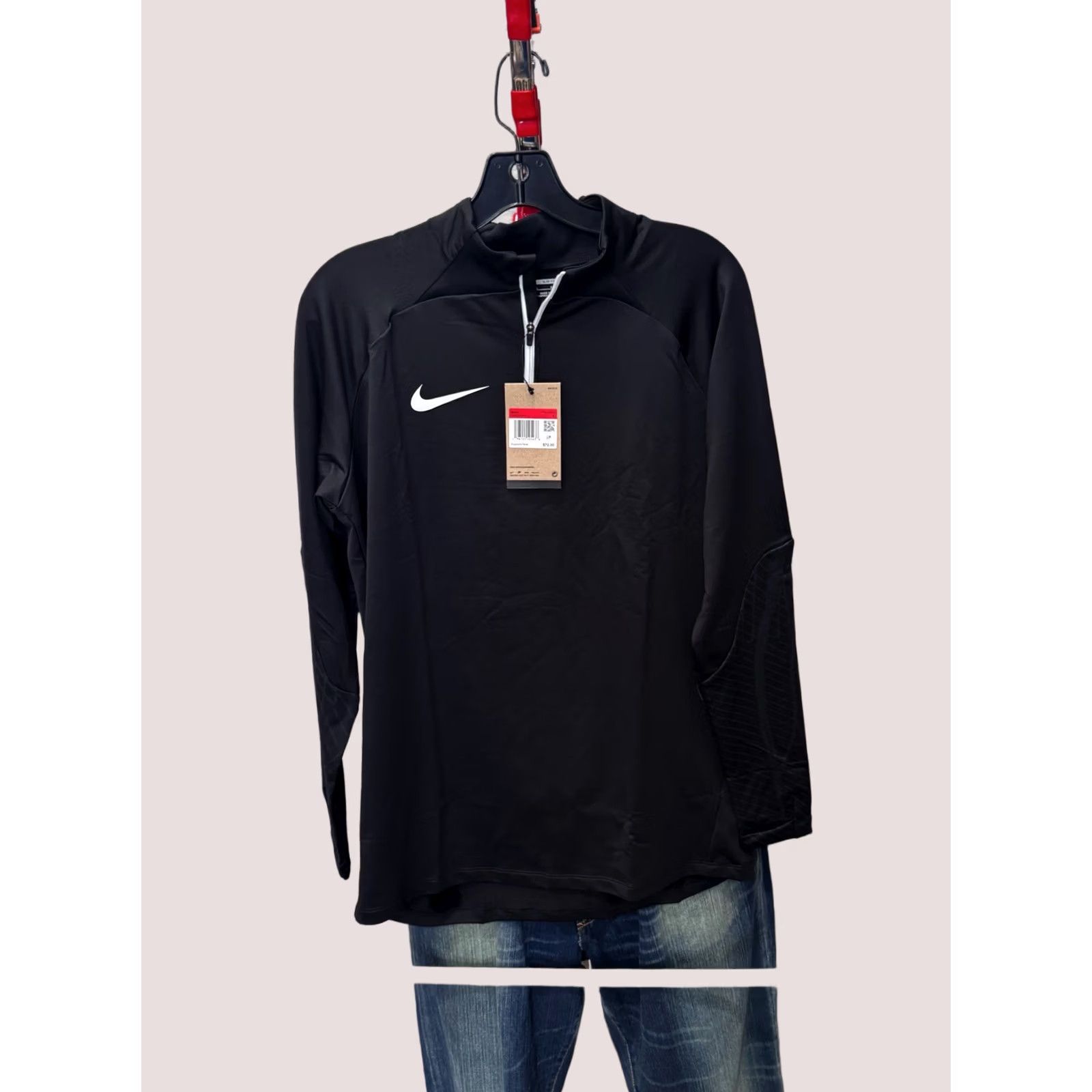 Nike Nike Quarter Zip SWEATER Shirt L Slim Men NWT Multicolor Dri-FIT Casual Activewear 90s? Size US L / EU 52-54 / 3 - 1 Thumbnail