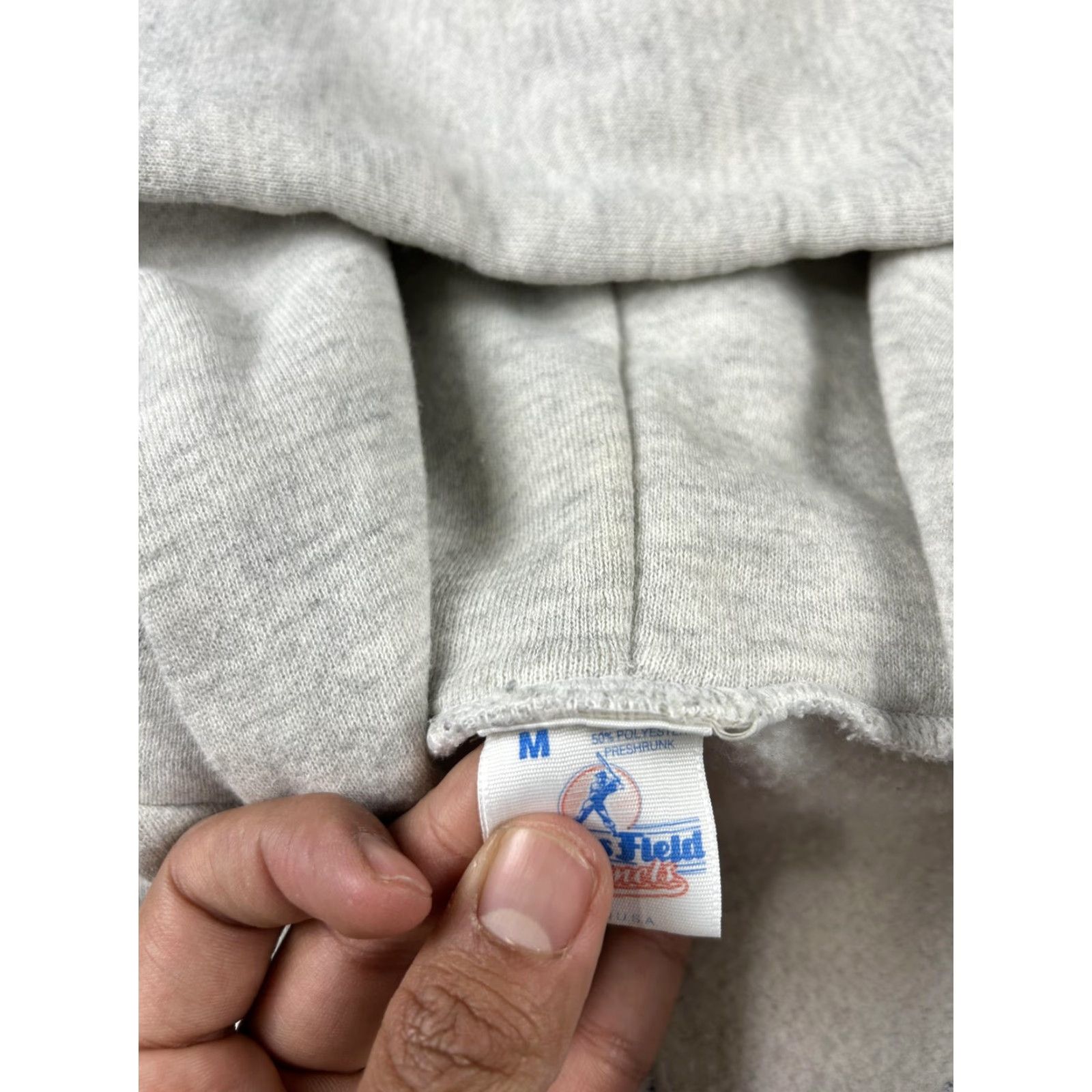 Ebbets Field Flannels VINTAGE Ebbets Field Flannels Hoodie Sweatshirt Giants Gray USA Mens Medium Size US M / EU 48-50 / 2 - 4 Thumbnail