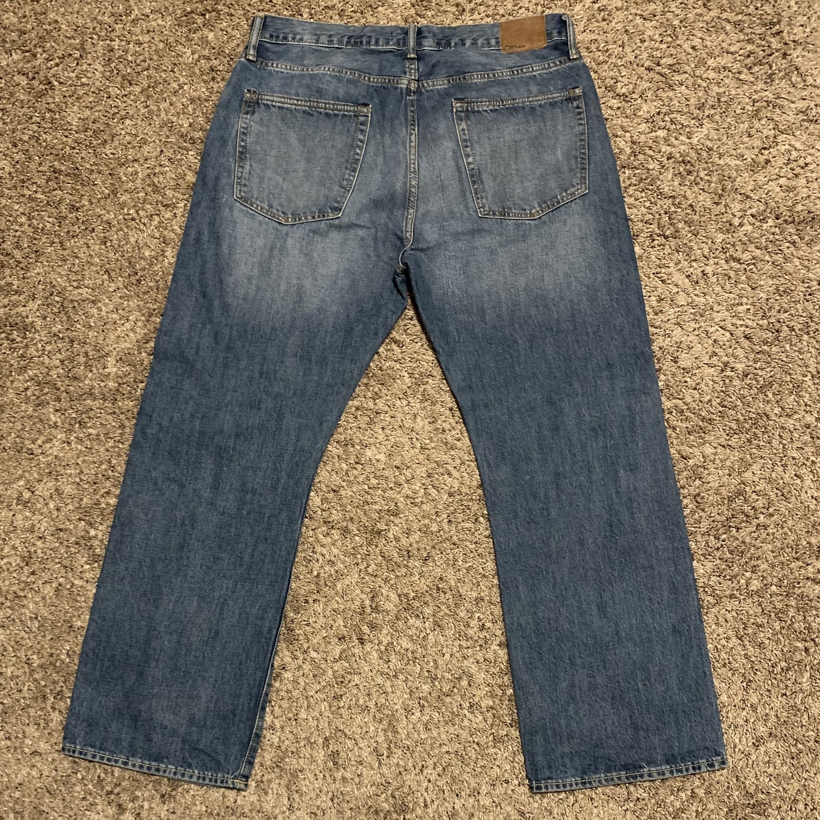 Gap GAP WIDE LEG RELAXED FIT JEANS Size US 33 - 5 Thumbnail