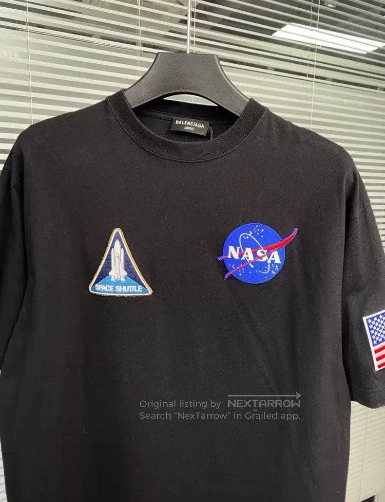 Balenciaga Balenciaga Astronaut Short Sleeve + T-Shirt + Black Size US XS / EU 42 / 0 - 6 Thumbnail