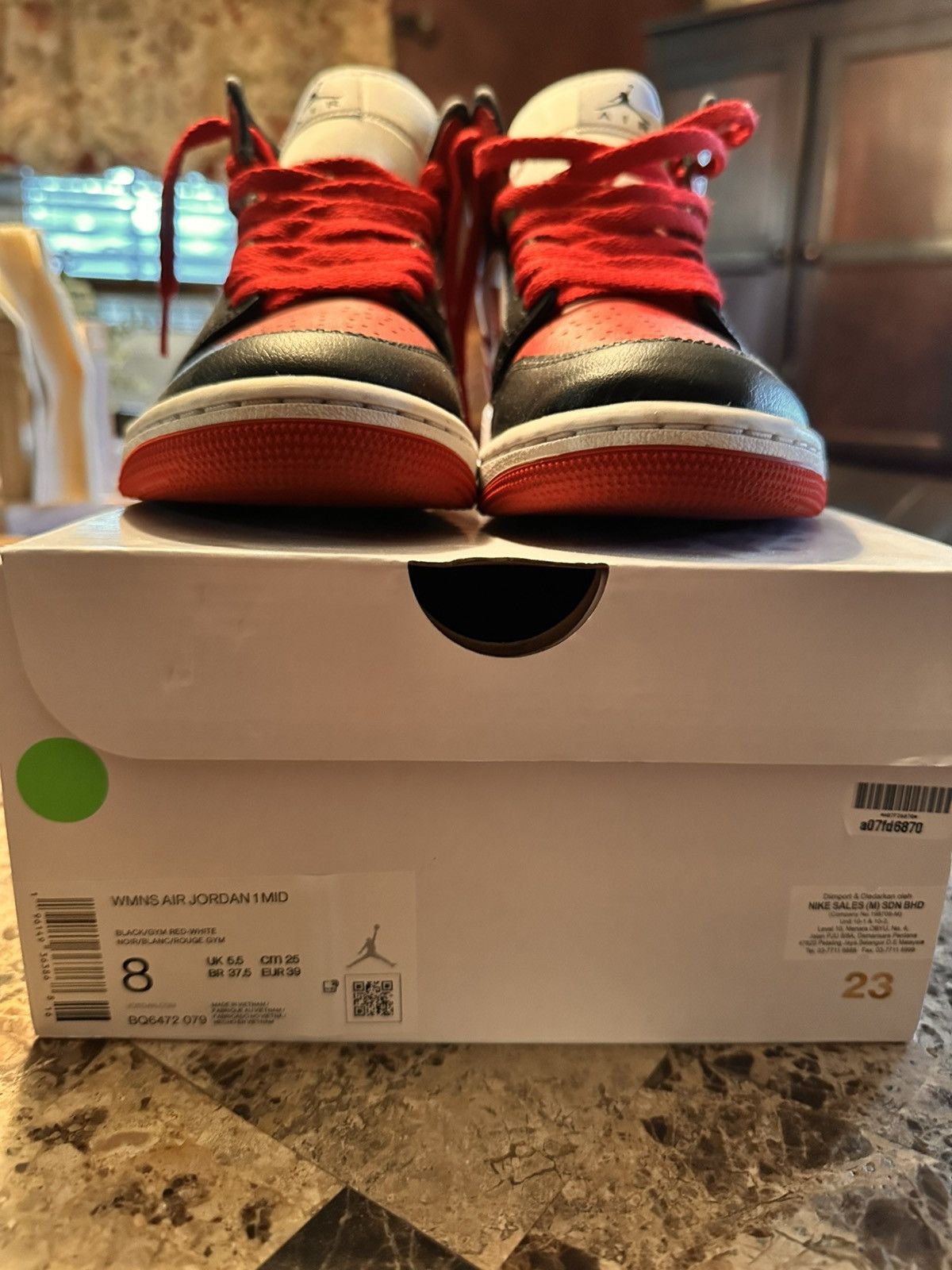 Nike Air Jordan Mid “Alternate Bred Toe”