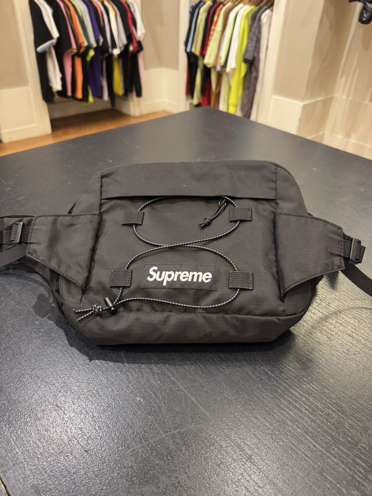 Supreme Supreme Waist Bag Black (SS24) | Grailed