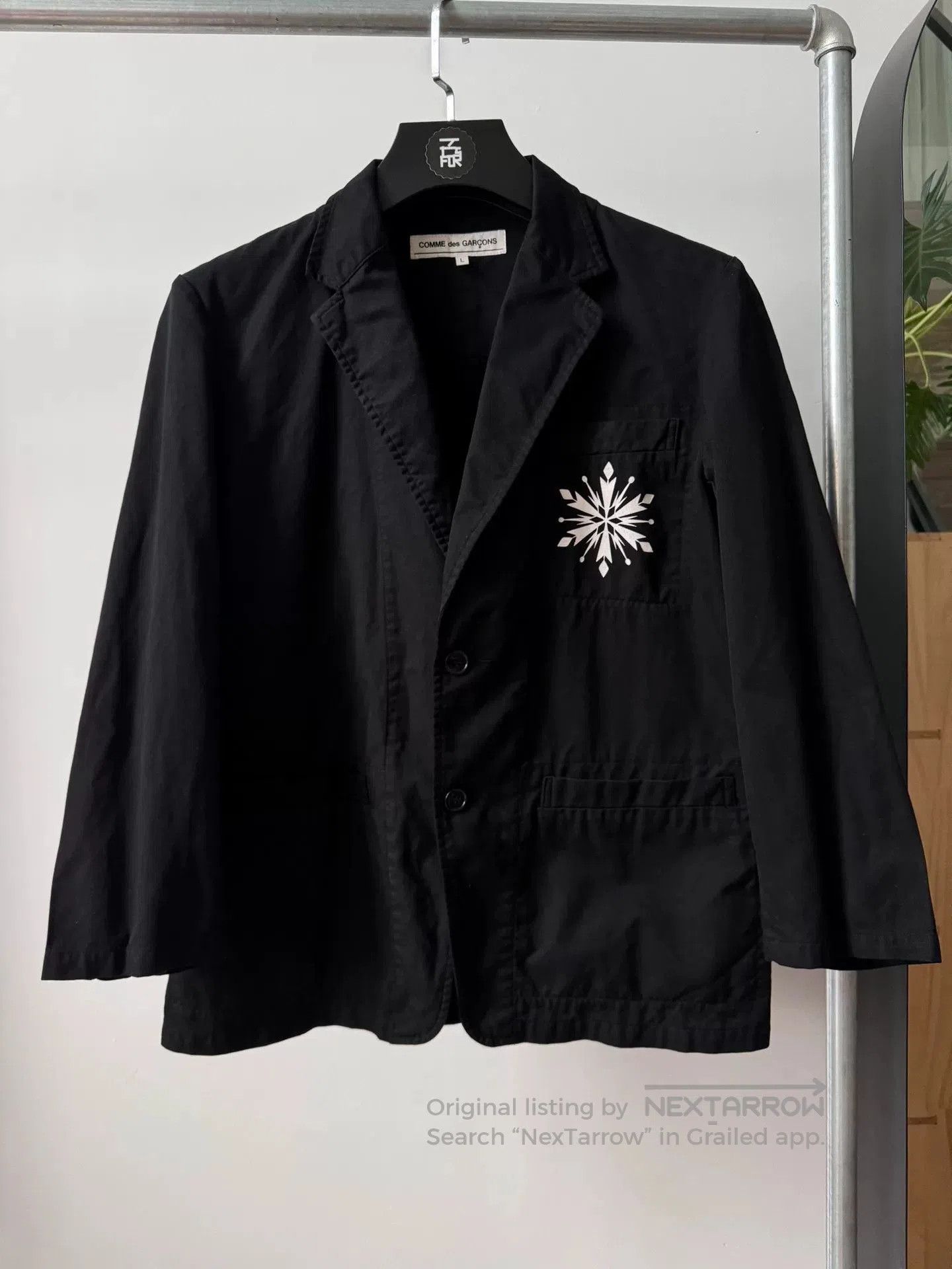 Comme des Garcons Comme des Garçons Black Casual Blazer. Size US L / EU 52-54 / 3 - 1 Thumbnail