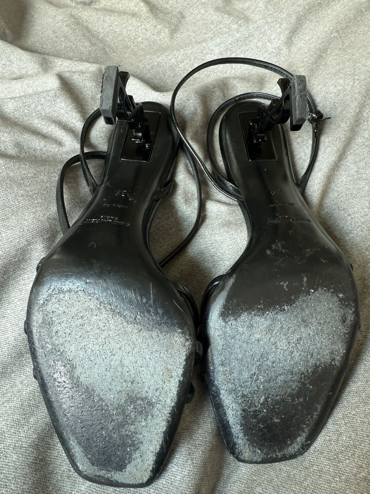 Yves Saint Laurent Ysl Opyum Heels Size US 9 / IT 39 - 3 Thumbnail