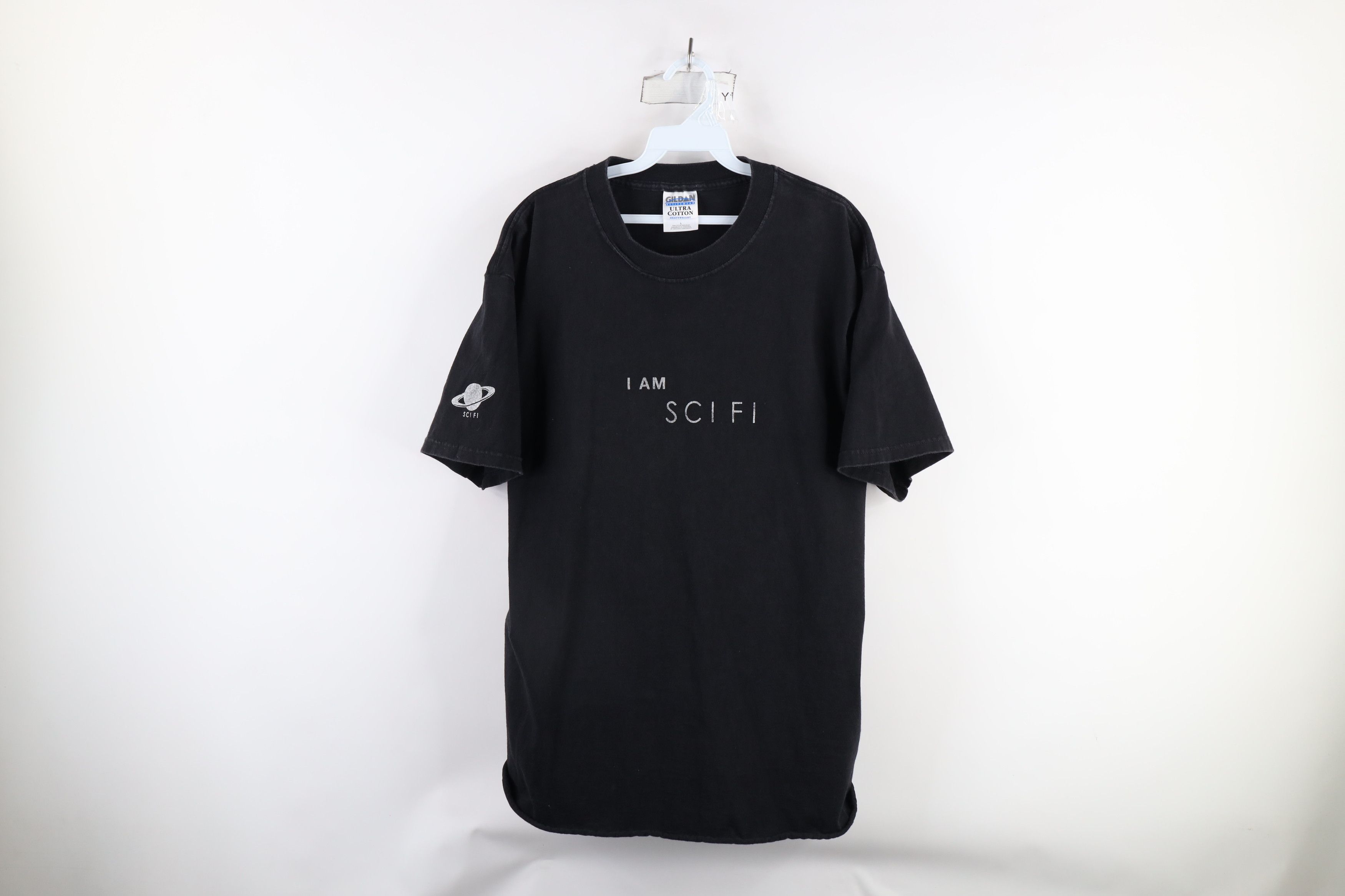 Vintage Vintage Y2K Streetwear I Am Sci Fi Science Fiction T-Shirt Size US L / EU 52-54 / 3 - 1 Thumbnail