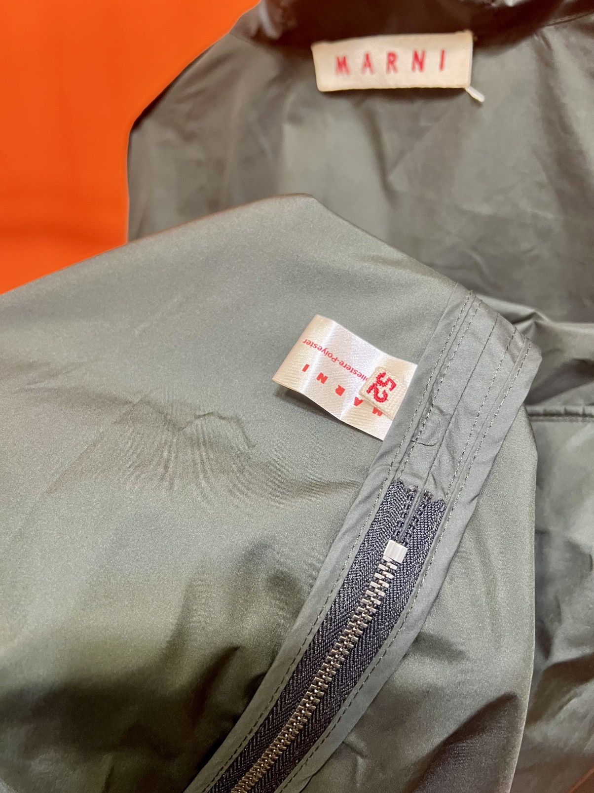 Marni MARNI rainproof oversized hoodie, f/w 2018 Size US L / EU 52-54 / 3 - 8 Thumbnail