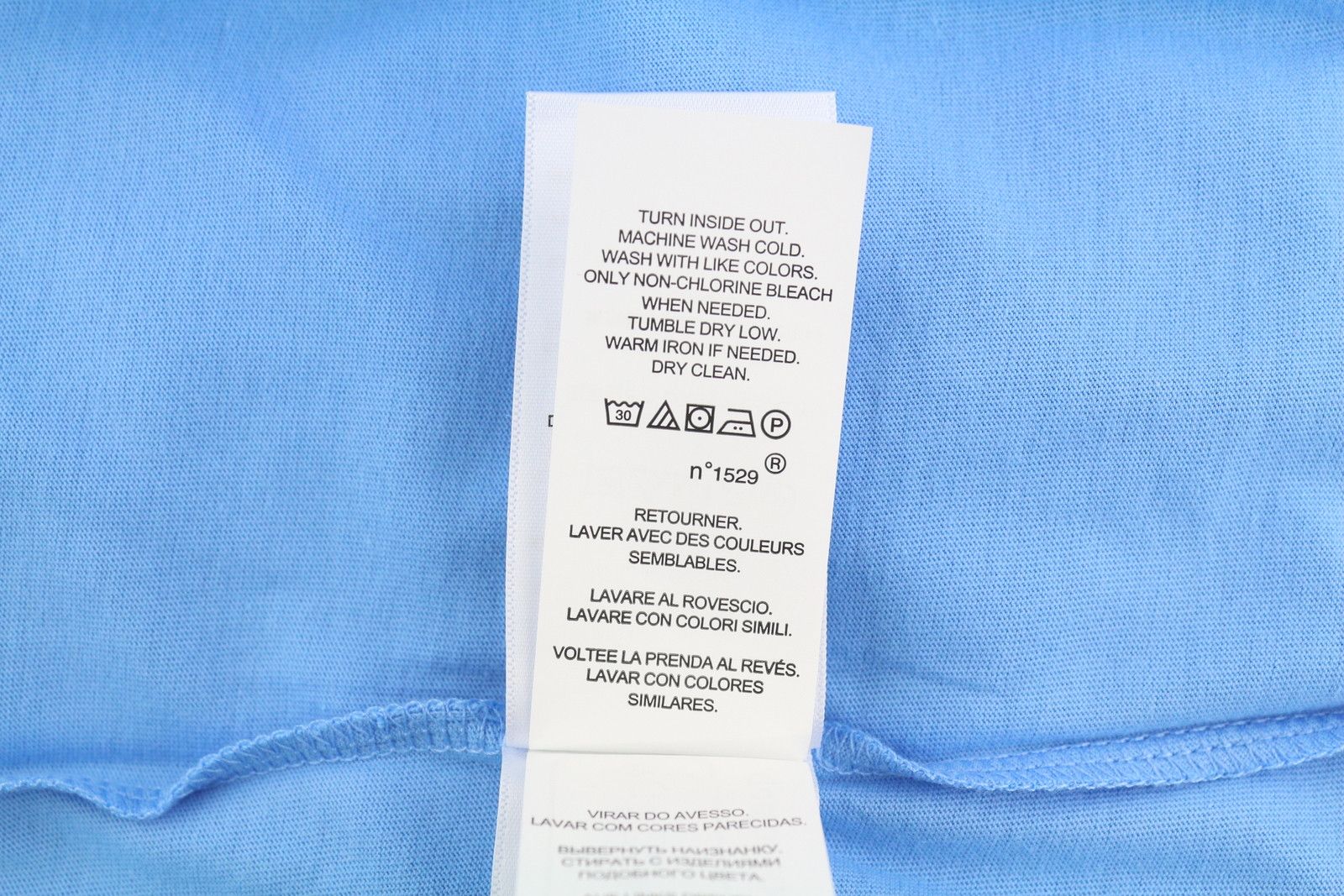 Polo Ralph Lauren L Blue Short Sleeve Crew Neck Tricot T-Shirt 84724 Size L / US 10 / IT 46 - 7 Thumbnail
