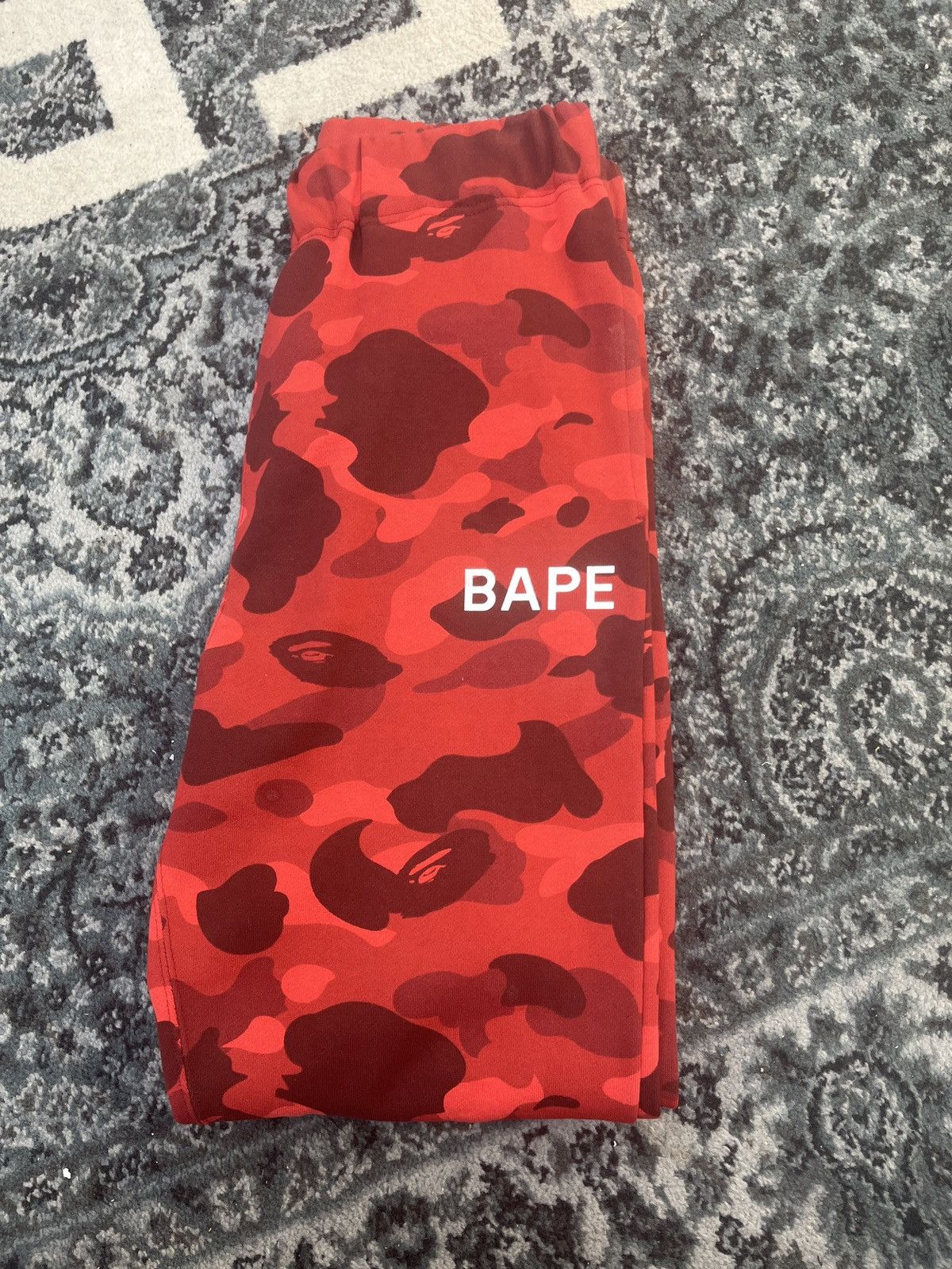 Bape Bape Busy Camo Sweat Pant Size US 30 / EU 46 - 1 Thumbnail