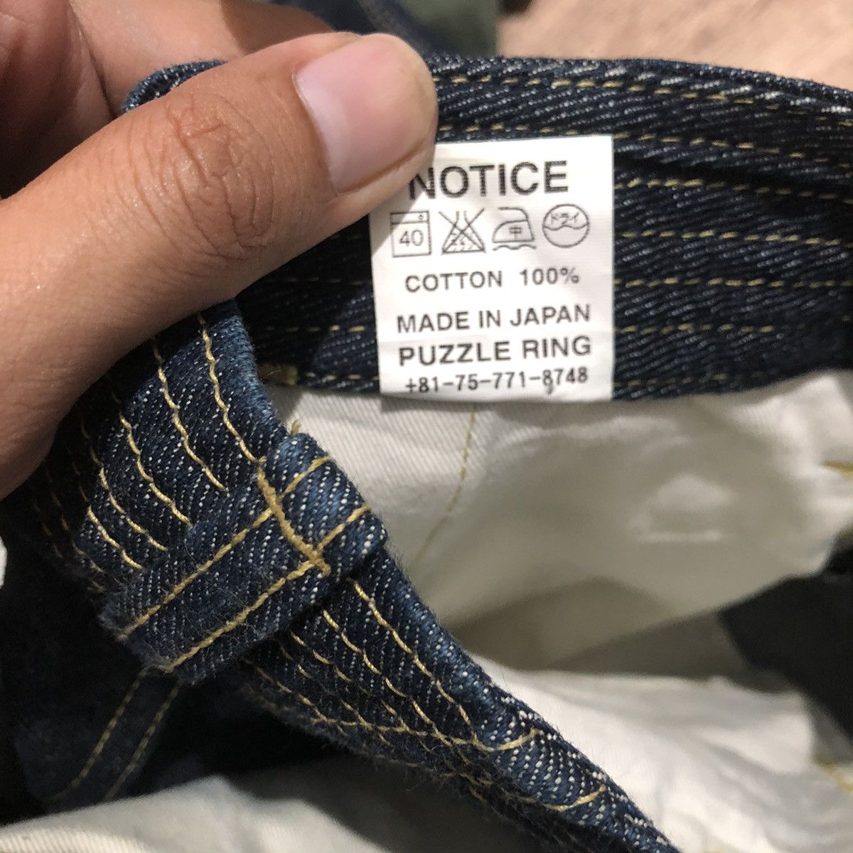 Sassafras Sassafras Fall Leaf R Stream Pants 14oz Denim Size US 30 / EU 46 - 7 Thumbnail