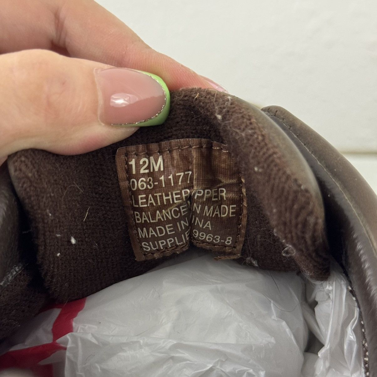 Arizona Jean Co. ARIZONA Vintage Brown Leather Suede Lace Up Oxford Sneakers Size US 12 / EU 45 - 10 Thumbnail