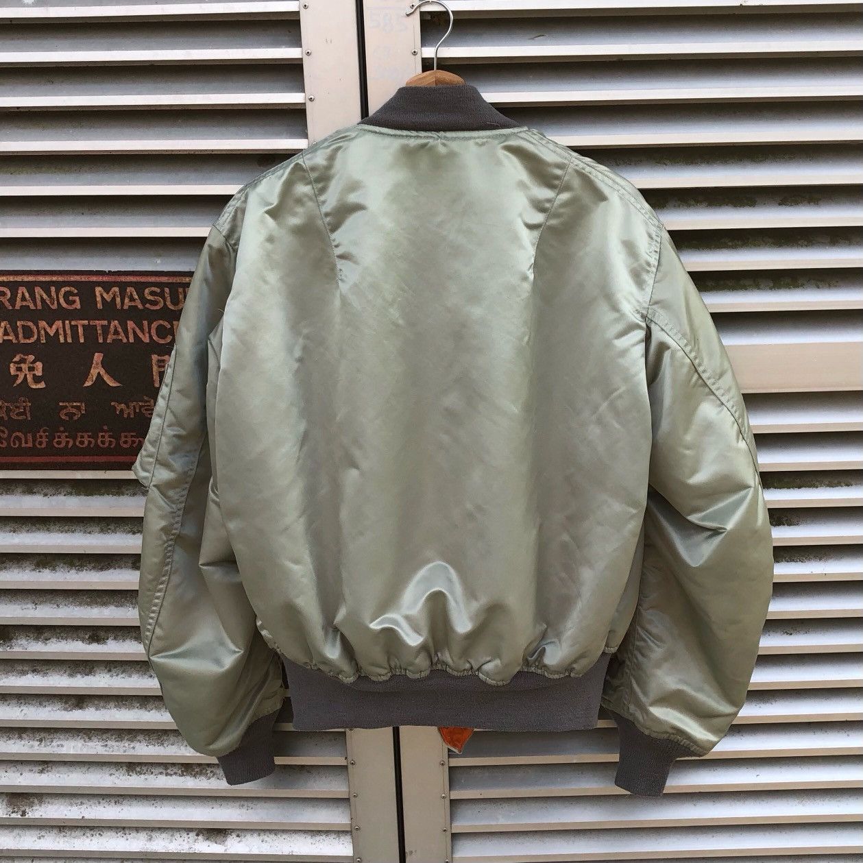 Avirex Vintage Avirex Flyer’s Man Intermediate Ma-1 Bomber Jacket 🇺🇸 Size US L / EU 52-54 / 3 - 12 Thumbnail