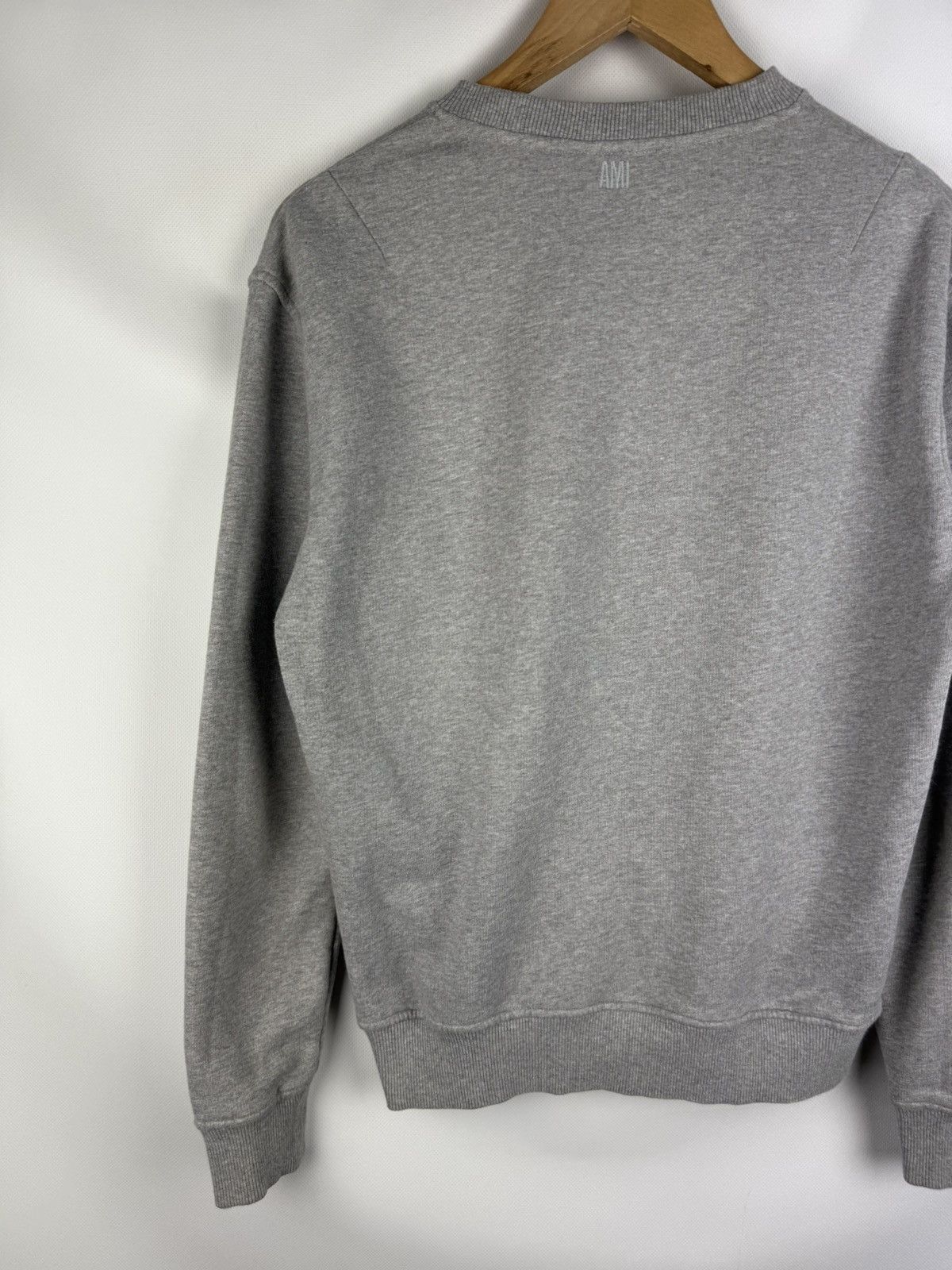AMI Ami Alexandre Mattiussi Men’s Big Logo Sweatshirt Pullover Size US S / EU 44-46 / 1 - 16 Thumbnail