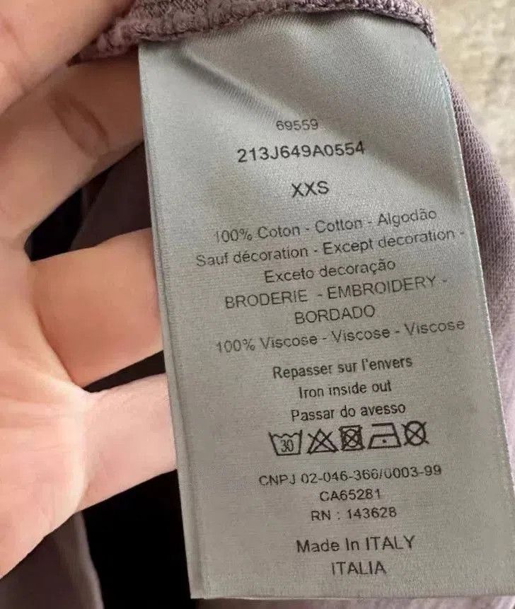 Dior Dior Logo Embroidered Long. Size XXS / US 00 / IT 34 - 4 Thumbnail