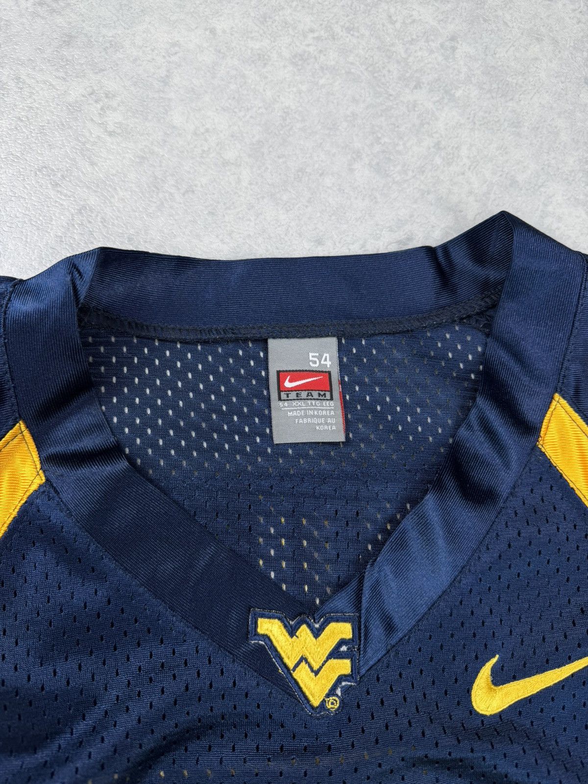 Nike Nike Team West Virginia Mountaineers #3 Bailey Jersey XXL Size US XXL / EU 58 / 5 - 4 Thumbnail