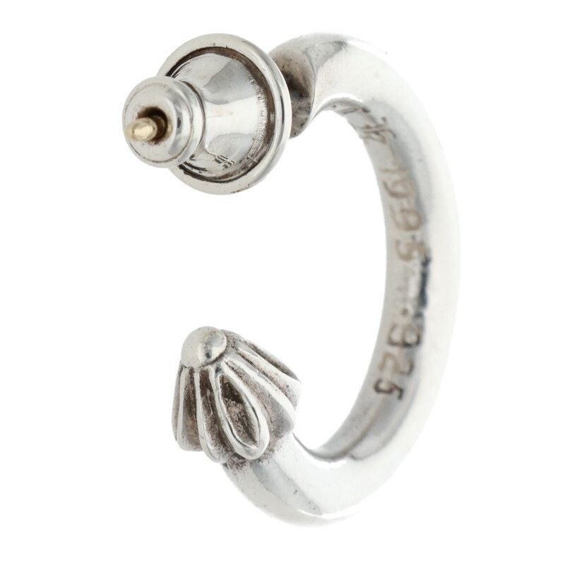 Chrome Hearts Chrome Hearts Plain Silver Hoop Earring Size ONE SIZE - 2 Thumbnail
