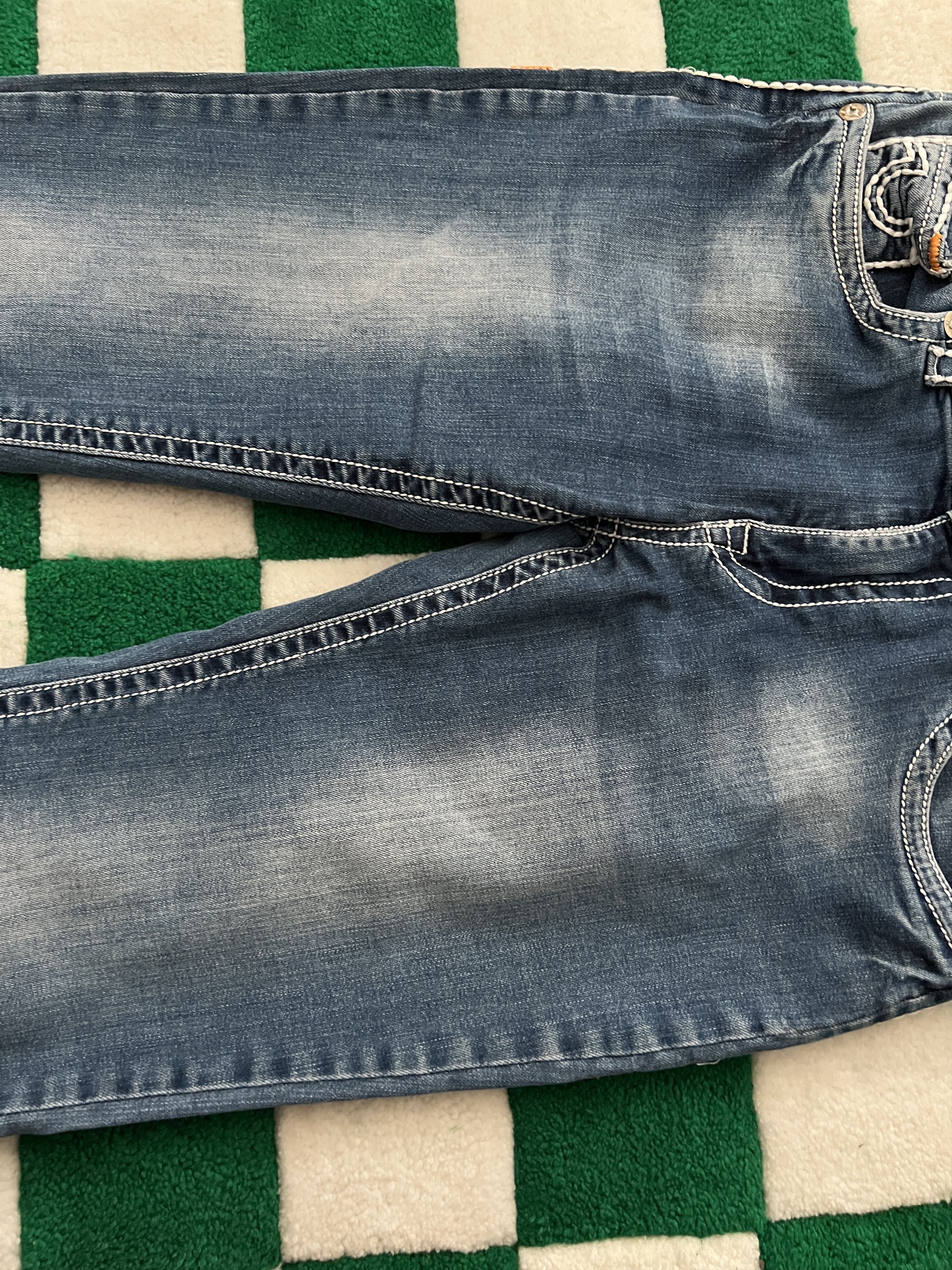 True Religion × Vintage Vintage True Religion Denim Jeans Size 32" / US 10 / IT 46 - 9 Thumbnail