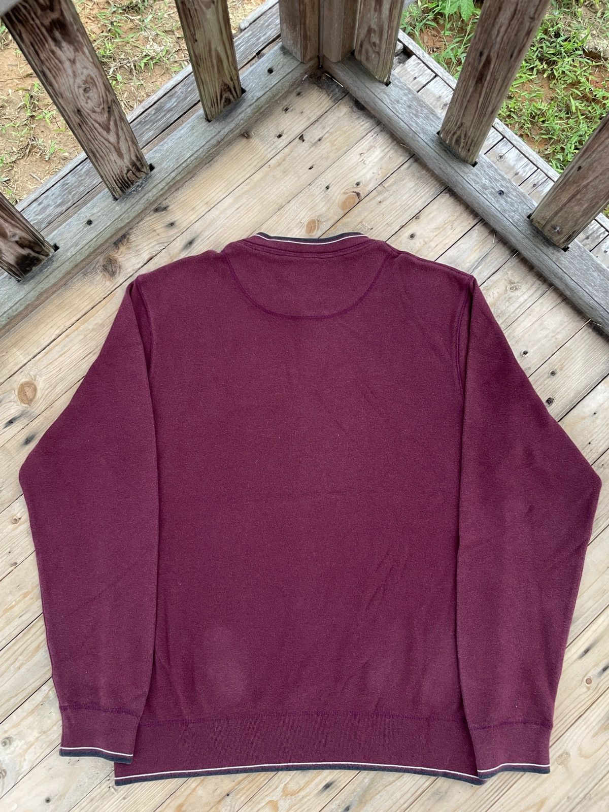 Burberry × Designer Burberry London Big Logo Maroon Size US L / EU 52-54 / 3 - 9 Thumbnail