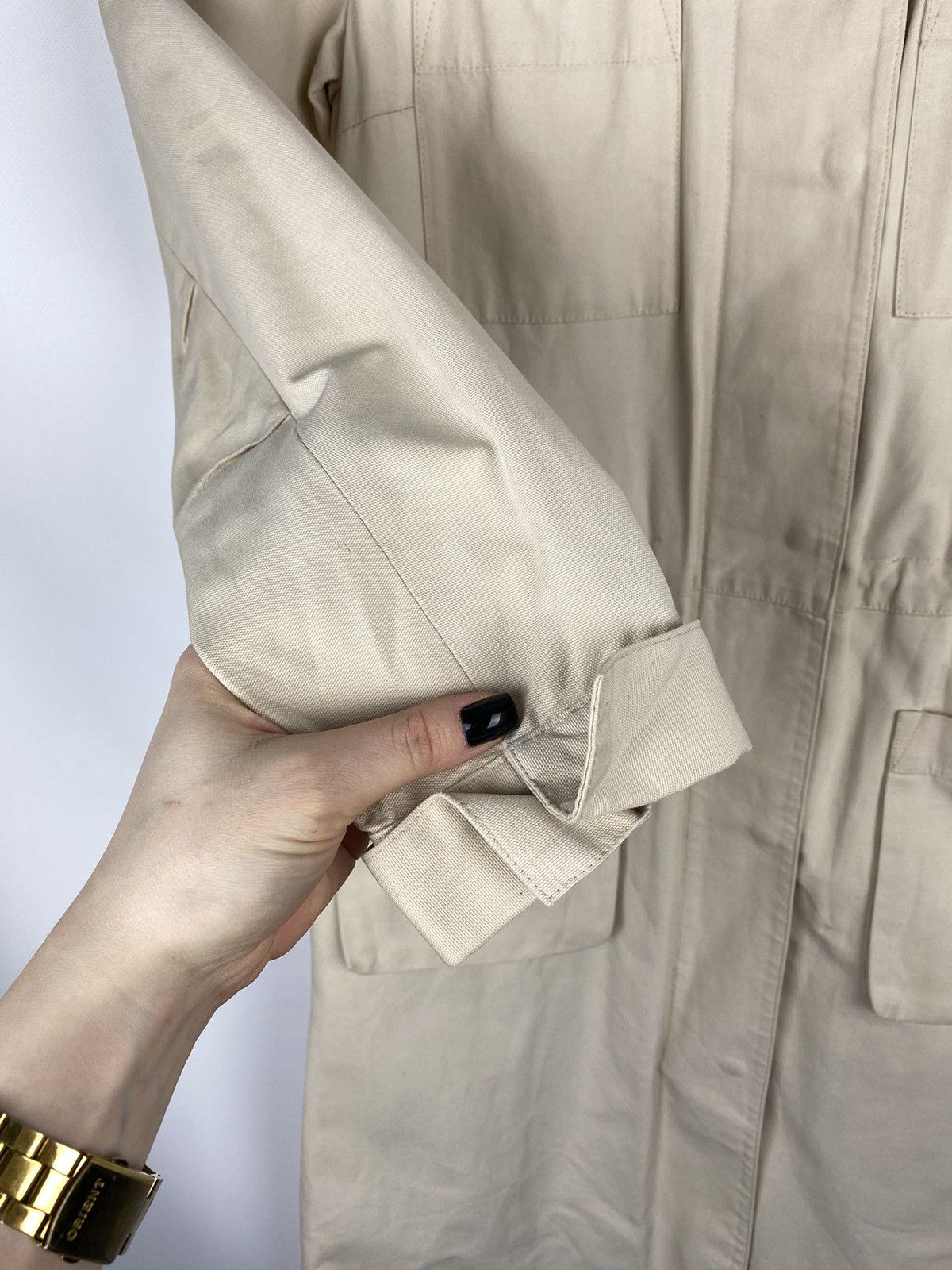 Brunello Cucinelli Brunello Cucinelli ladies full zip trench coat size M Size S / US 4 / IT 40 - 7 Thumbnail