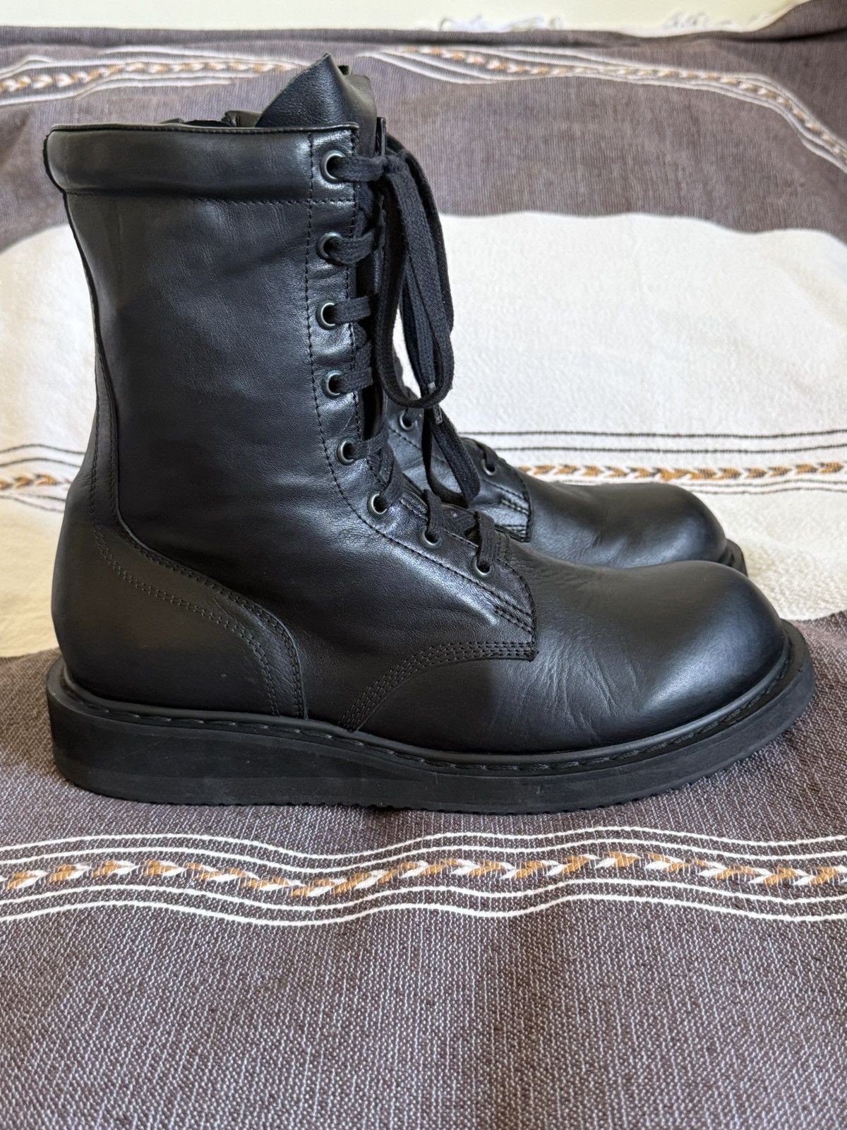 Rick Owens Rick owens combat laceup boots Size US 9 / EU 42 - 2 Thumbnail