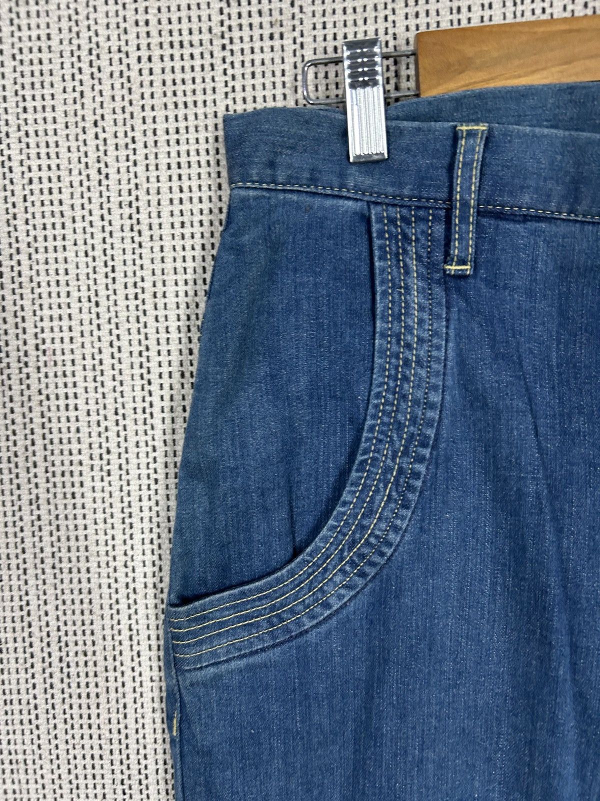 Ne-Net Vintage issey miyake ne-net high front denim regular fits Size US 32 / EU 48 - 10 Thumbnail