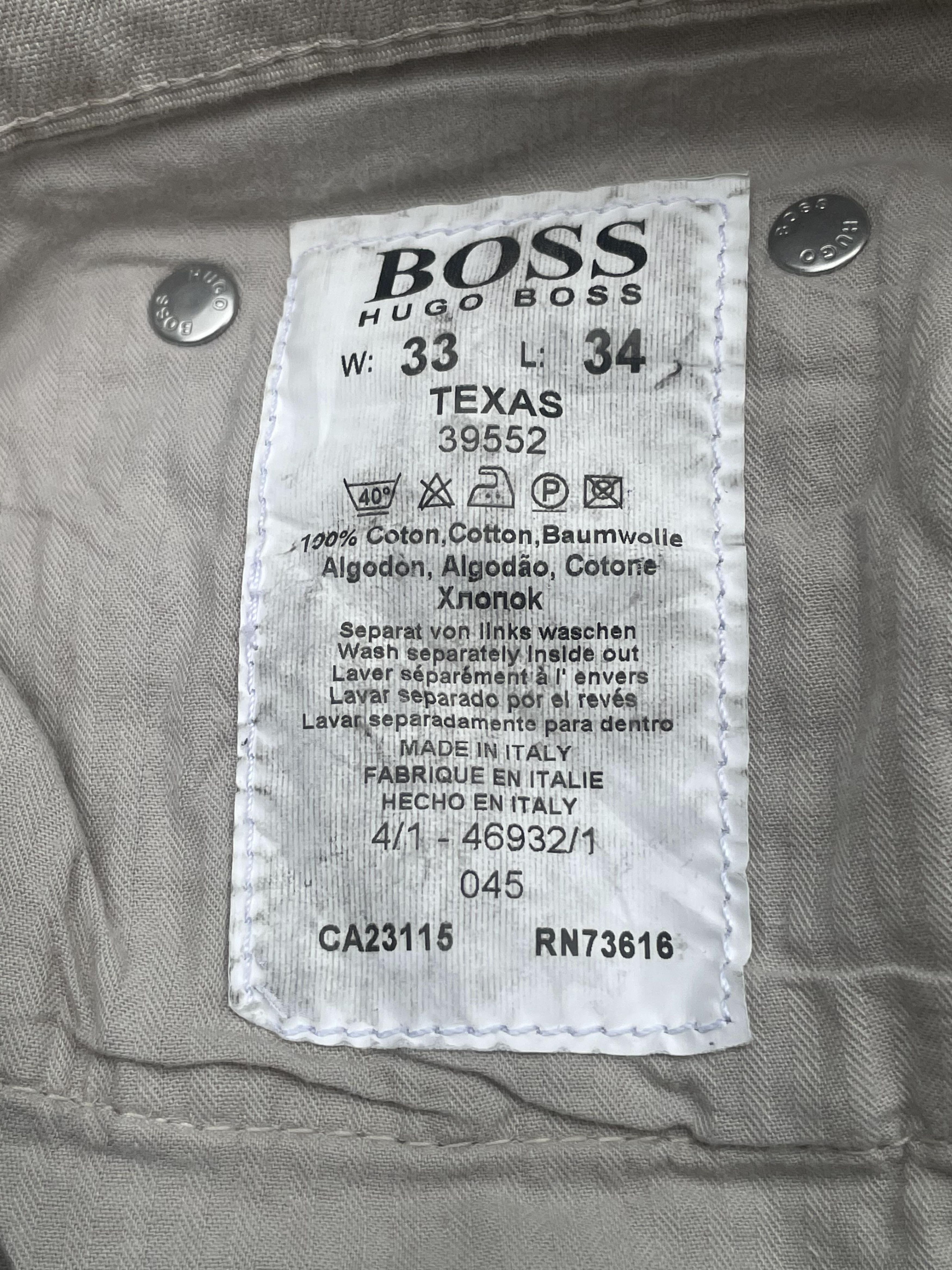 Hugo Boss Vintage Hugo Boss Herringbone Twill Denim Size US 33 - 13 Thumbnail