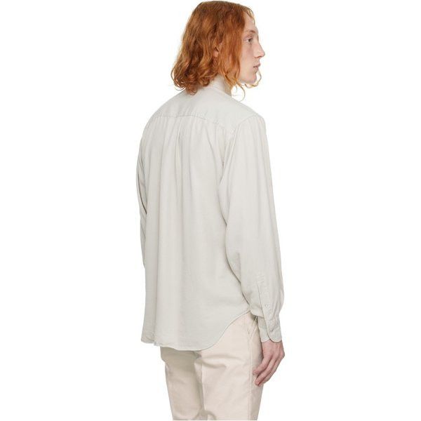 Tom Ford o1loc1c1224 94YTBE Shirt in Grey Ice Size US M / EU 48-50 / 2 - 4 Thumbnail