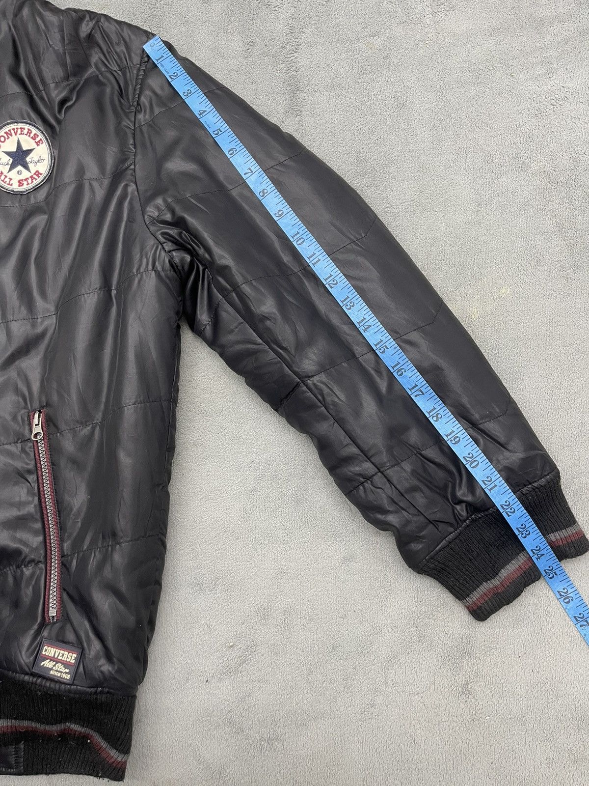 Converse × Vintage (S) VTG CONVERSE SHEARLING JACKET FULL ZIP Size US L / EU 52-54 / 3 - 12 Thumbnail