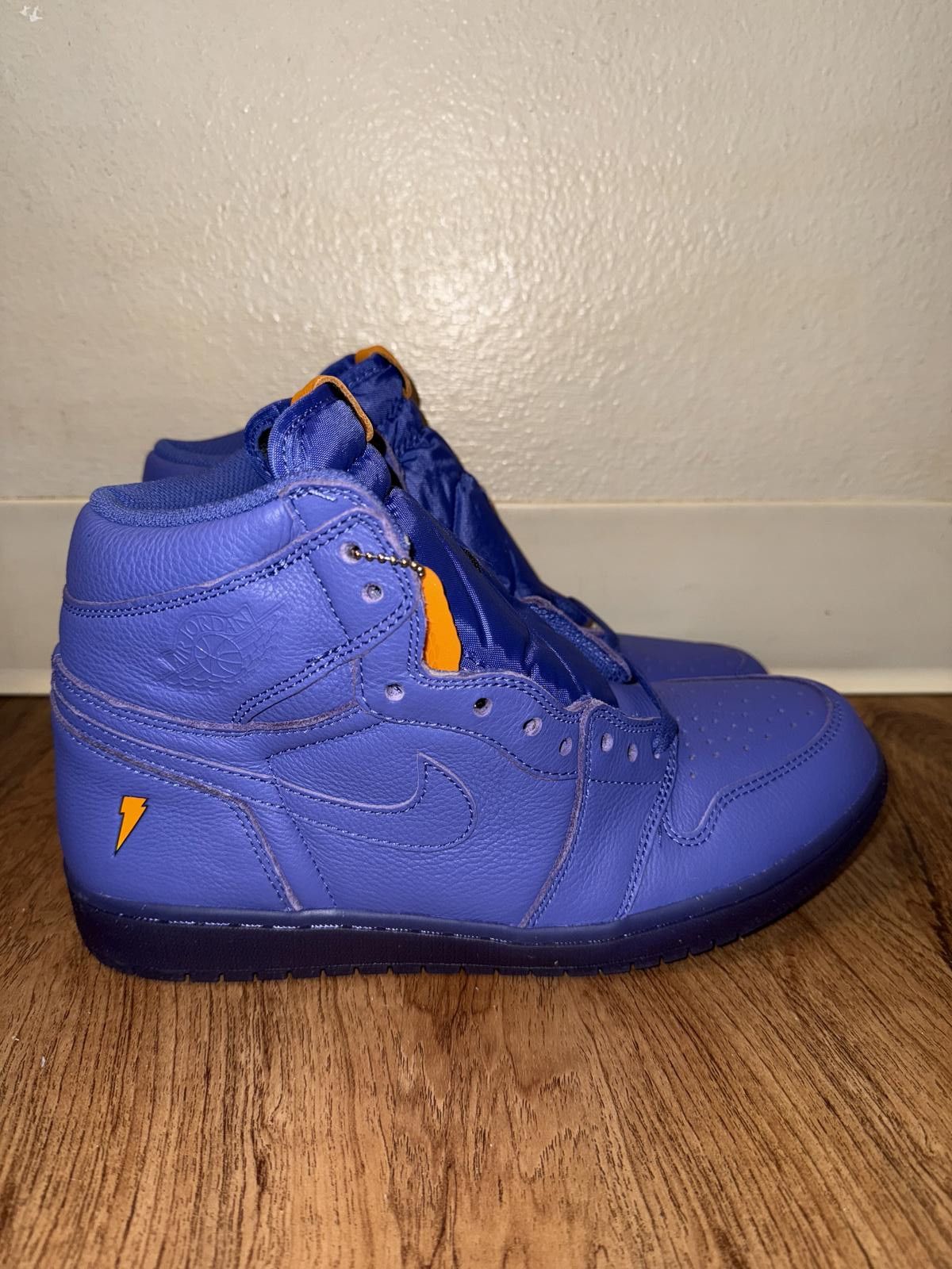 Nike Jordan 1 Retro High Gatorade Rush Violet Size US 10.5 / EU 43-44 - 7 Thumbnail