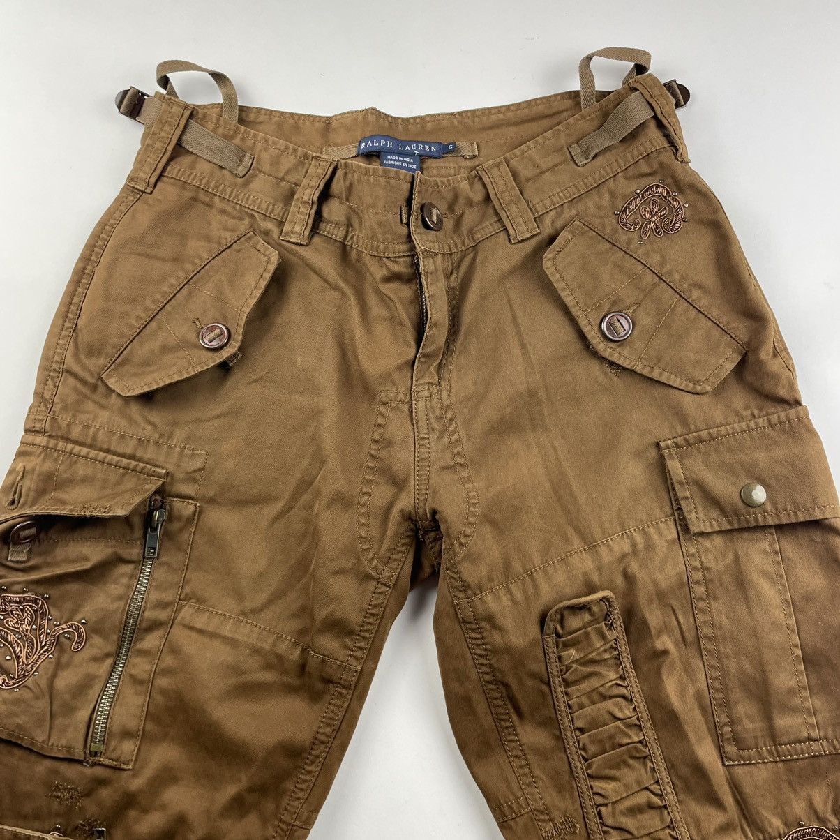 Polo Ralph Lauren Polo Ralph Lauren Pants Womens 6 Cargo Military Paratrooper Size 28" / US 6 / IT 42 - 7 Thumbnail