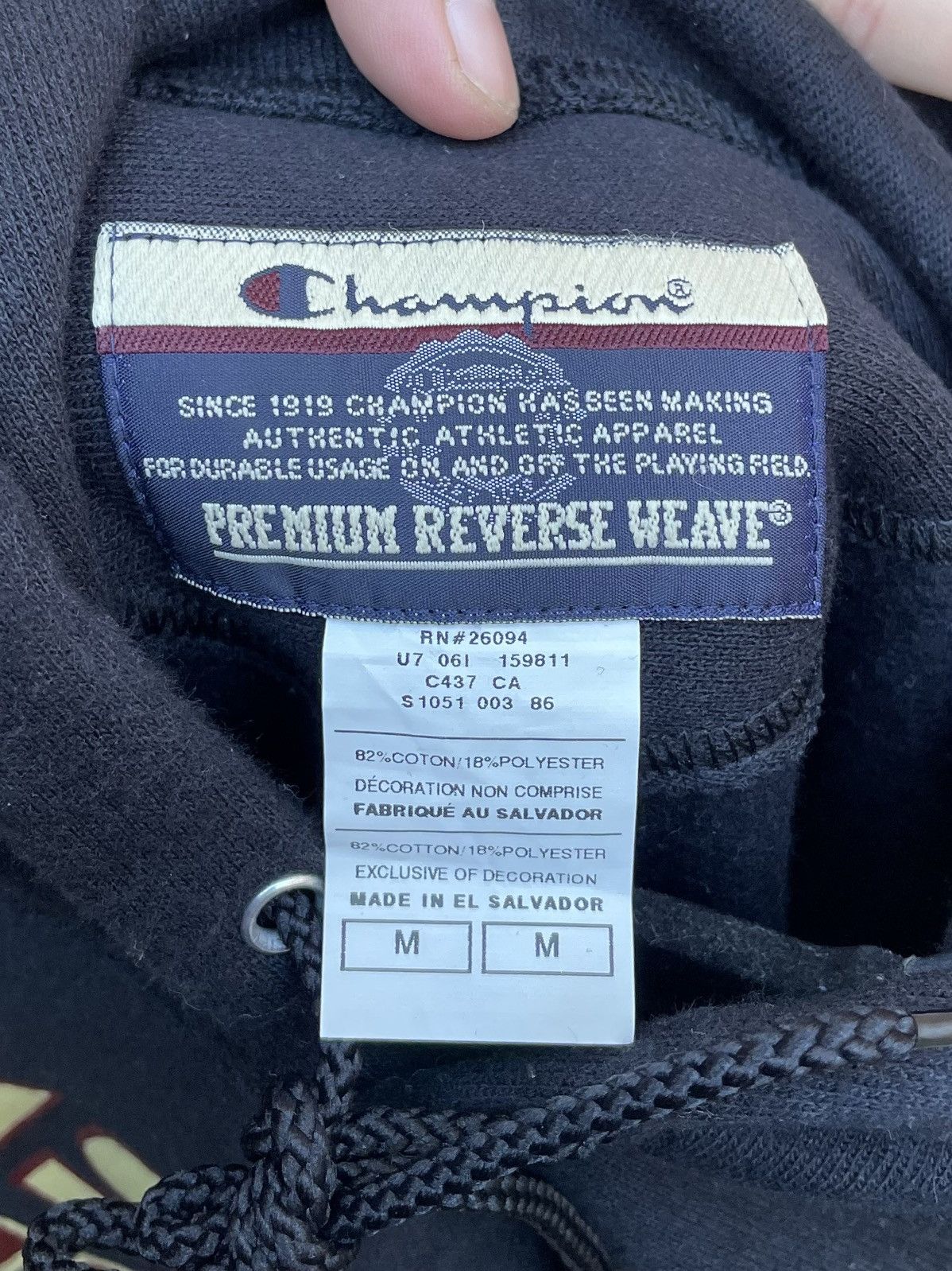 Champion Vintage Y2k Champion Reverse Weave Boston College hoodie Size US M / EU 48-50 / 2 - 2 Thumbnail