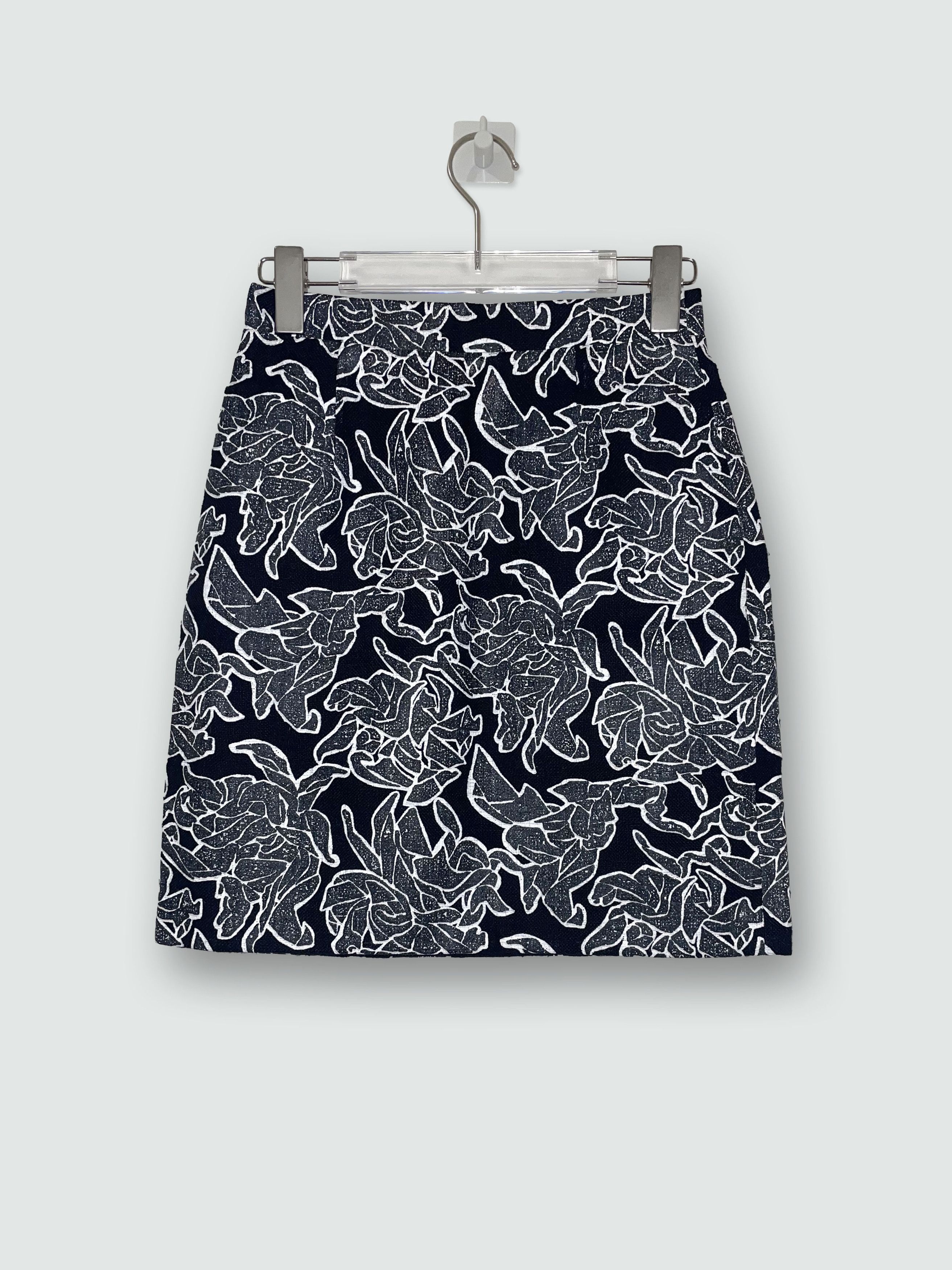 Balenciaga SS2014 painted brocade skirt - FR36 UK6 Small Size 26" / US 2 / IT 38 - 1 Thumbnail