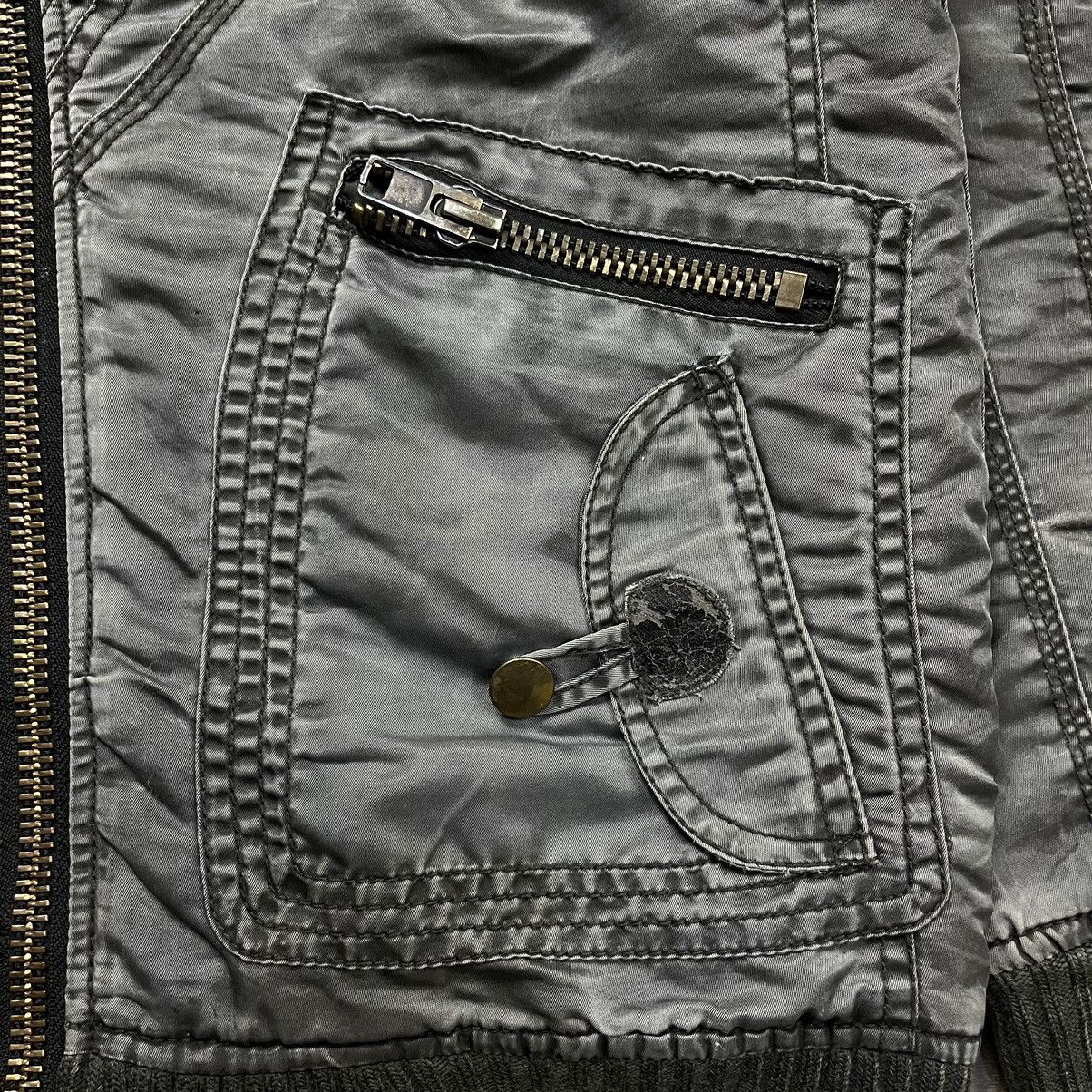 If Six Was Nine LB-03 Military bomber hooded jacket Size US M / EU 48-50 / 2 - 9 Thumbnail