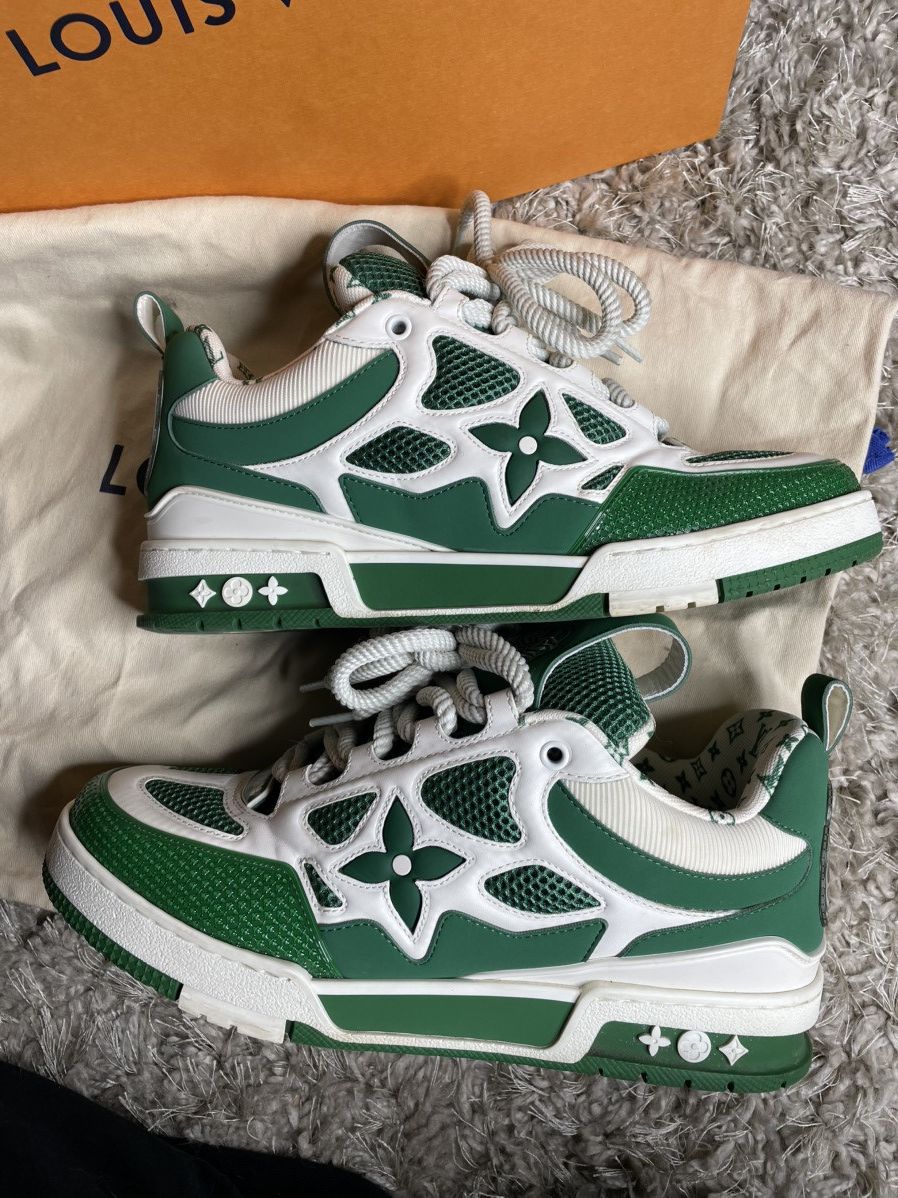 Louis Vuitton Louie Vuitton Skate Sneaker Green Size US 8.5 / EU 41-42 - 2 Thumbnail